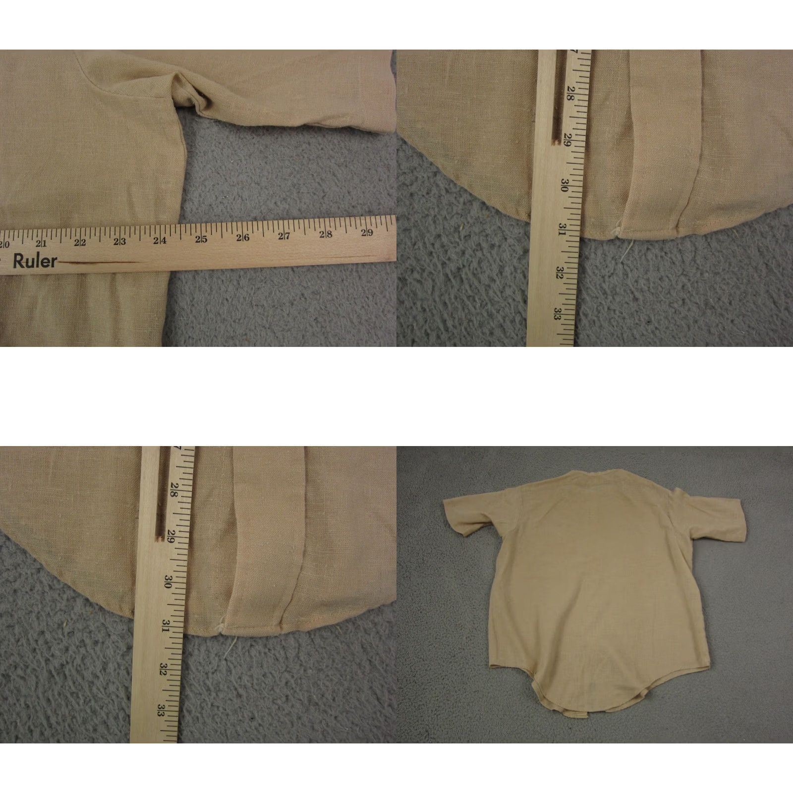 Vintage VINTAGE Campus Shirt Mens XL Brown 60s 70s Band Button-Up Short Sleeve Collared Cotton Polyester Made in USA Size US XL / EU 56 / 4 - 8 Thumbnail