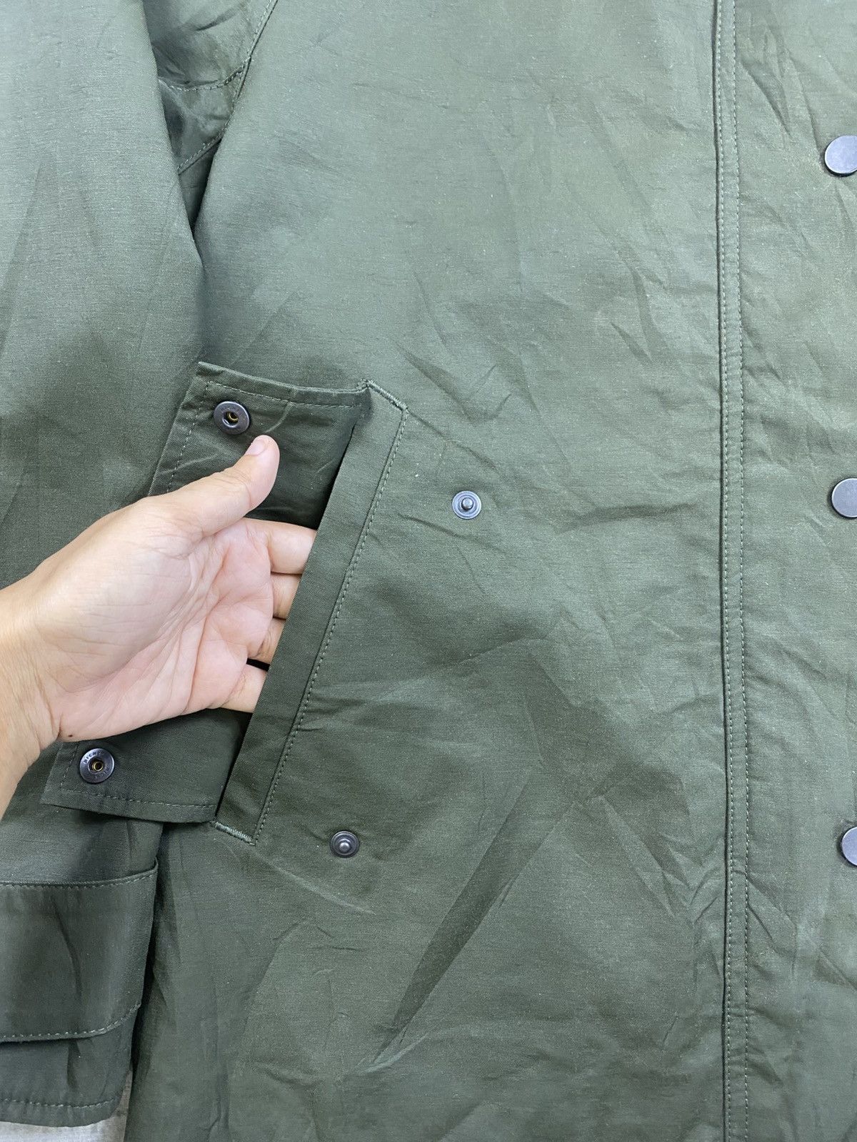 Japanese Brand × Vintage Vintage COEN Affordable Utility Army Green Fullzip Jacket Size US M / EU 48-50 / 2 - 8 Thumbnail