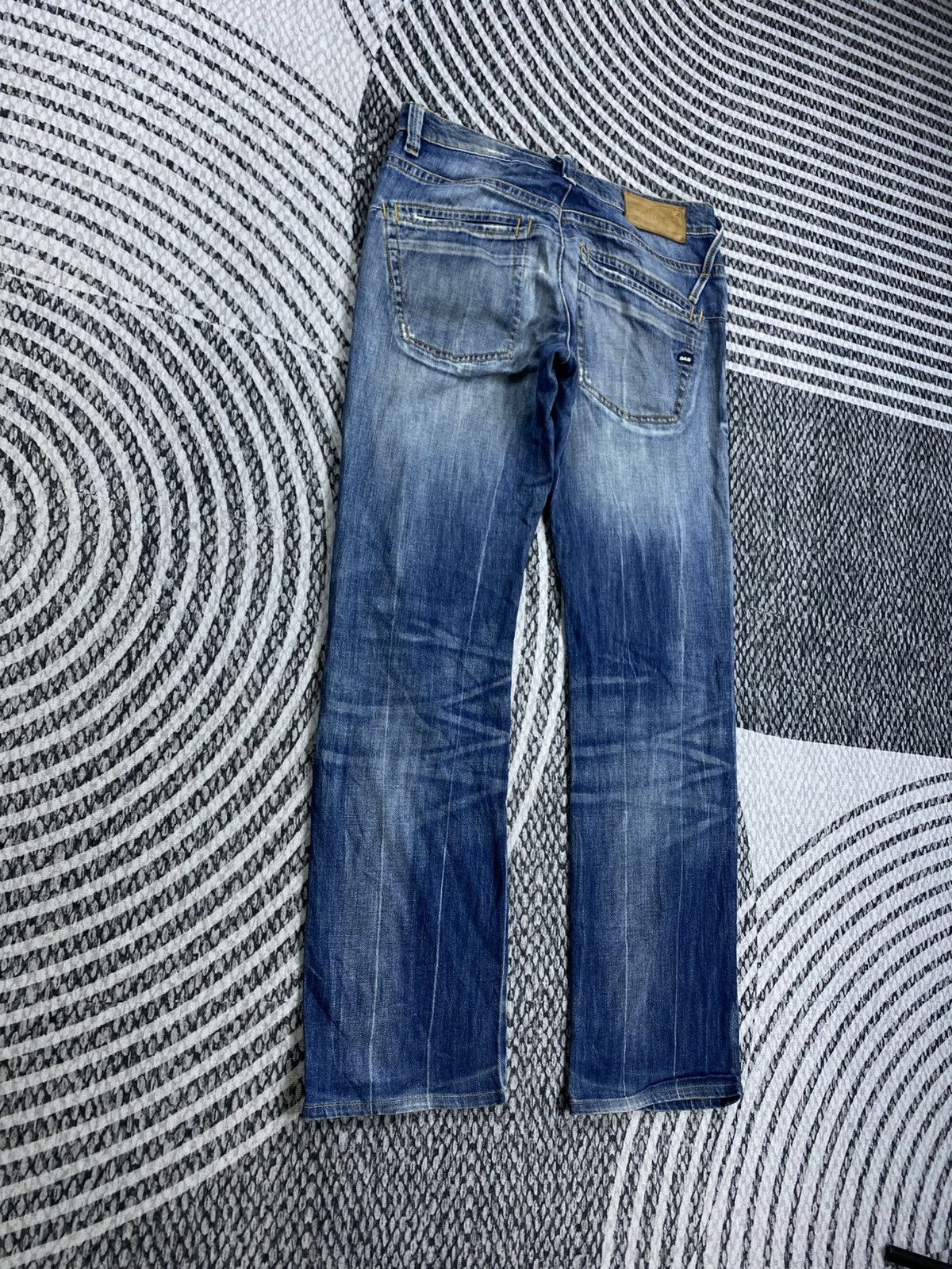 GAS Vintage GAS Distressed Blue Denim Jeans Pants Size US 31 - 5 Thumbnail