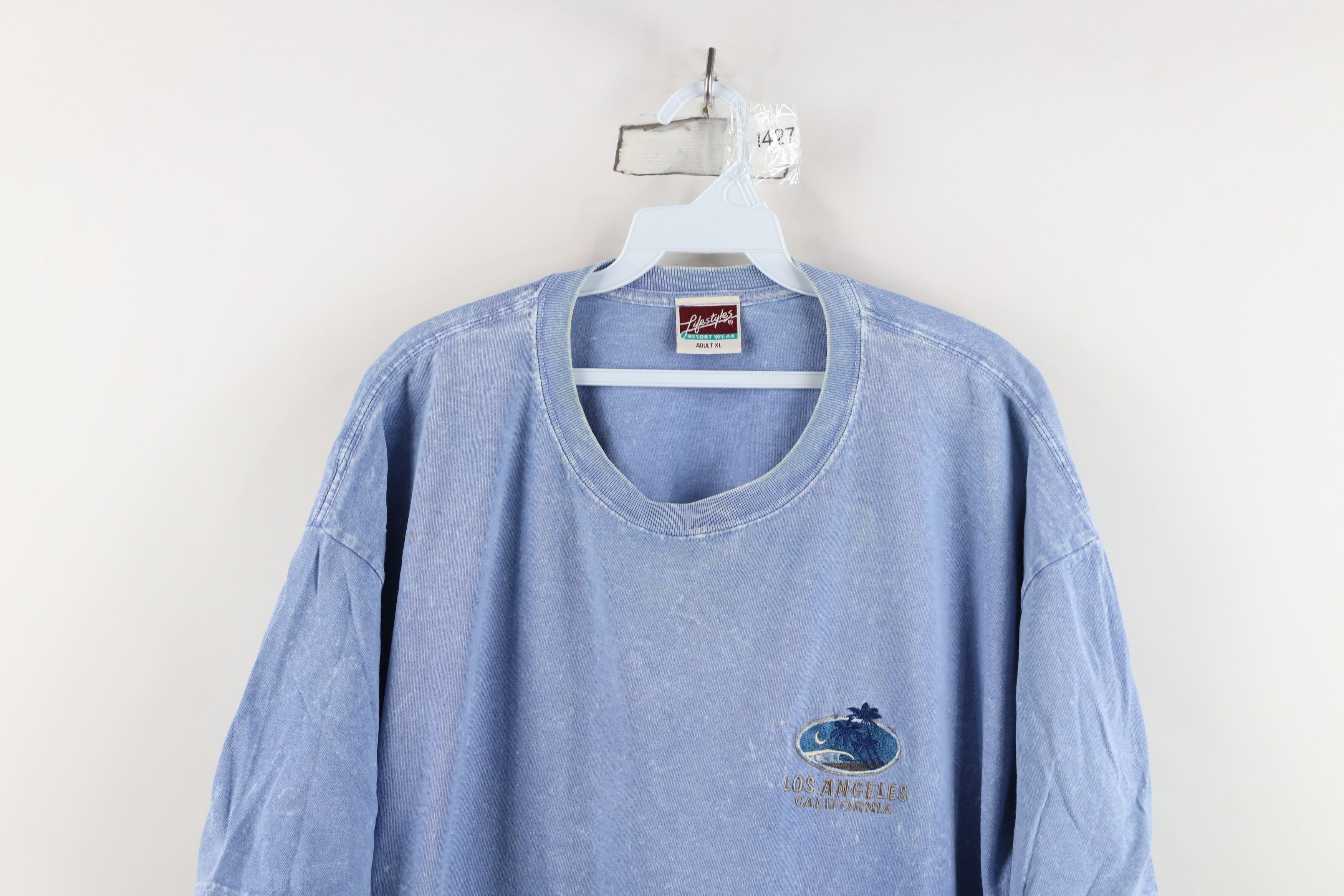 Vintage Vintage 90s Streetwear Los Angeles California T-Shirt USA Size US XL / EU 56 / 4 - 2 Thumbnail