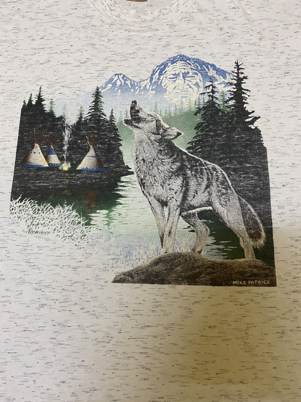Vintage Wolf mike patrick sportwear jr designer Size US XL / EU 56 / 4 - 5 Thumbnail