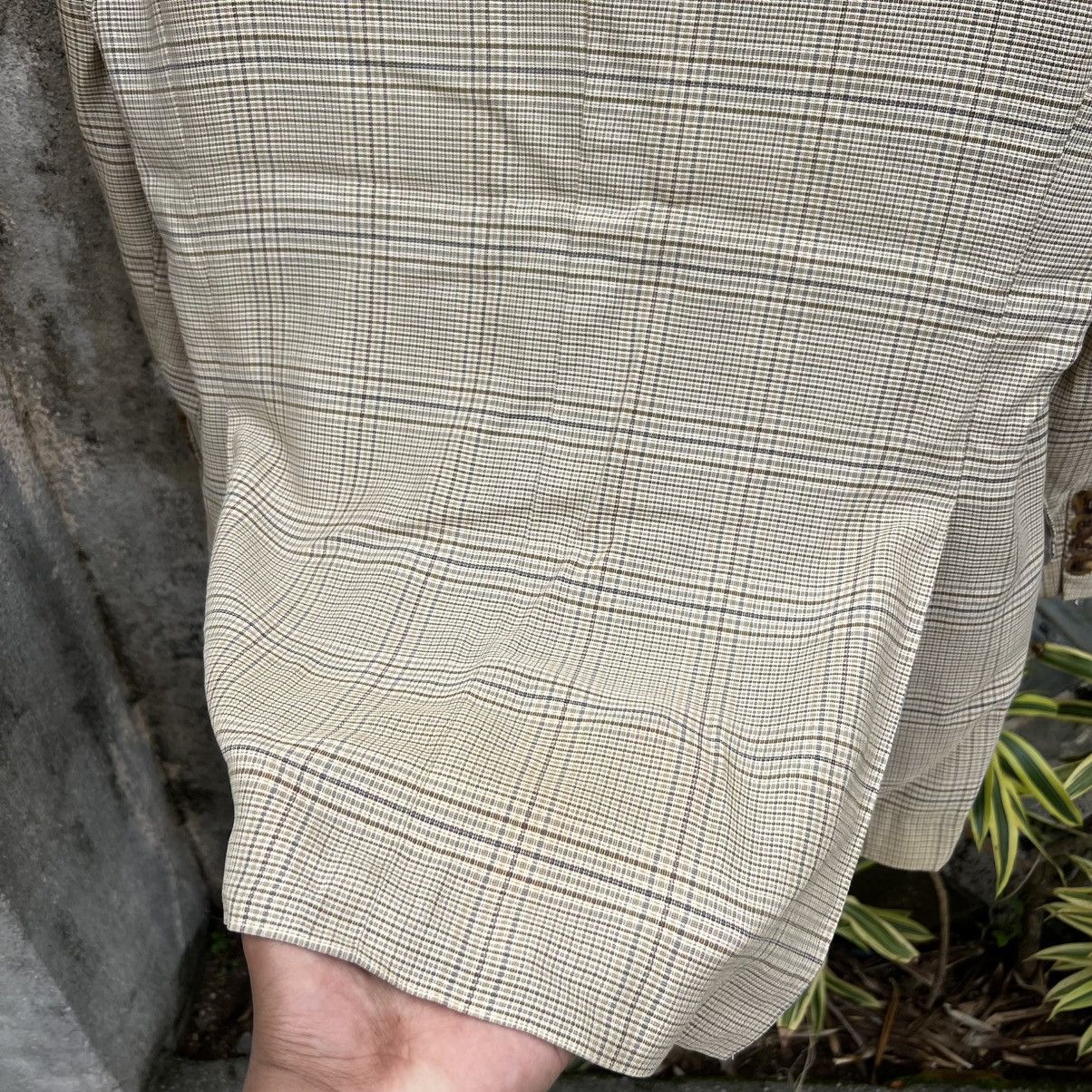 Burberry “BURBERRY” WOOL & SILK YELLOW BLAZER Size 42R - 11 Thumbnail