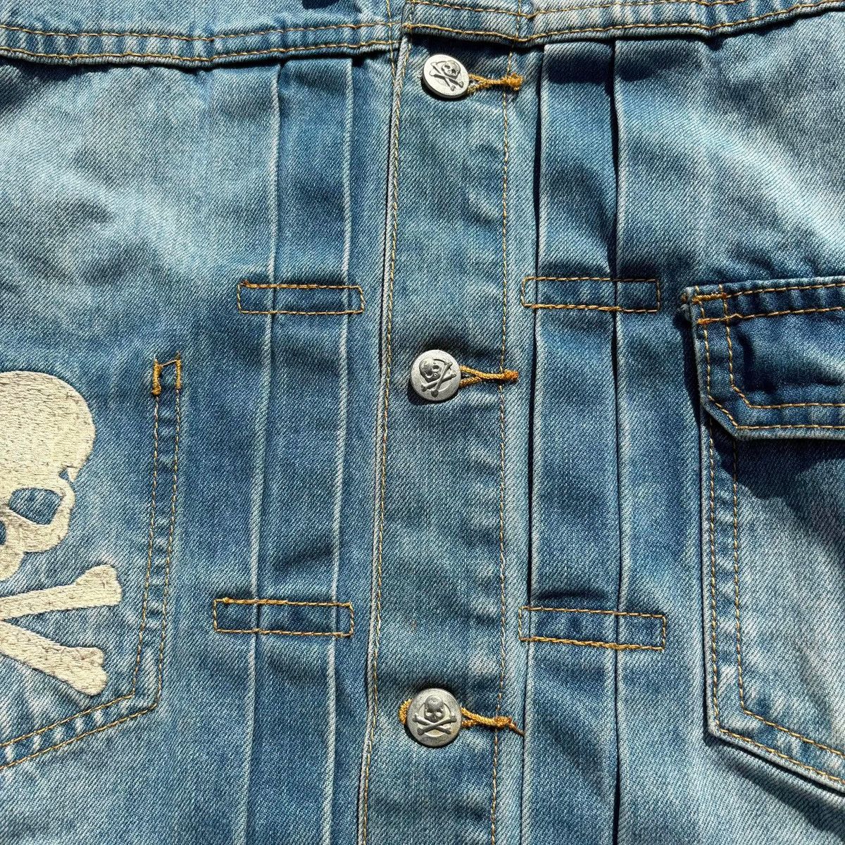 Mastermind Japan Mastermind Japan Skull Hardware Denim Jacket Size US M / EU 48-50 / 2 - 17 Thumbnail