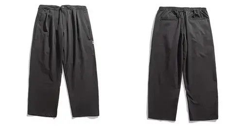 Japanese Brand 21SS Indigo Union Japan Black Straight Legs Pants Size US 33 - 2 Thumbnail