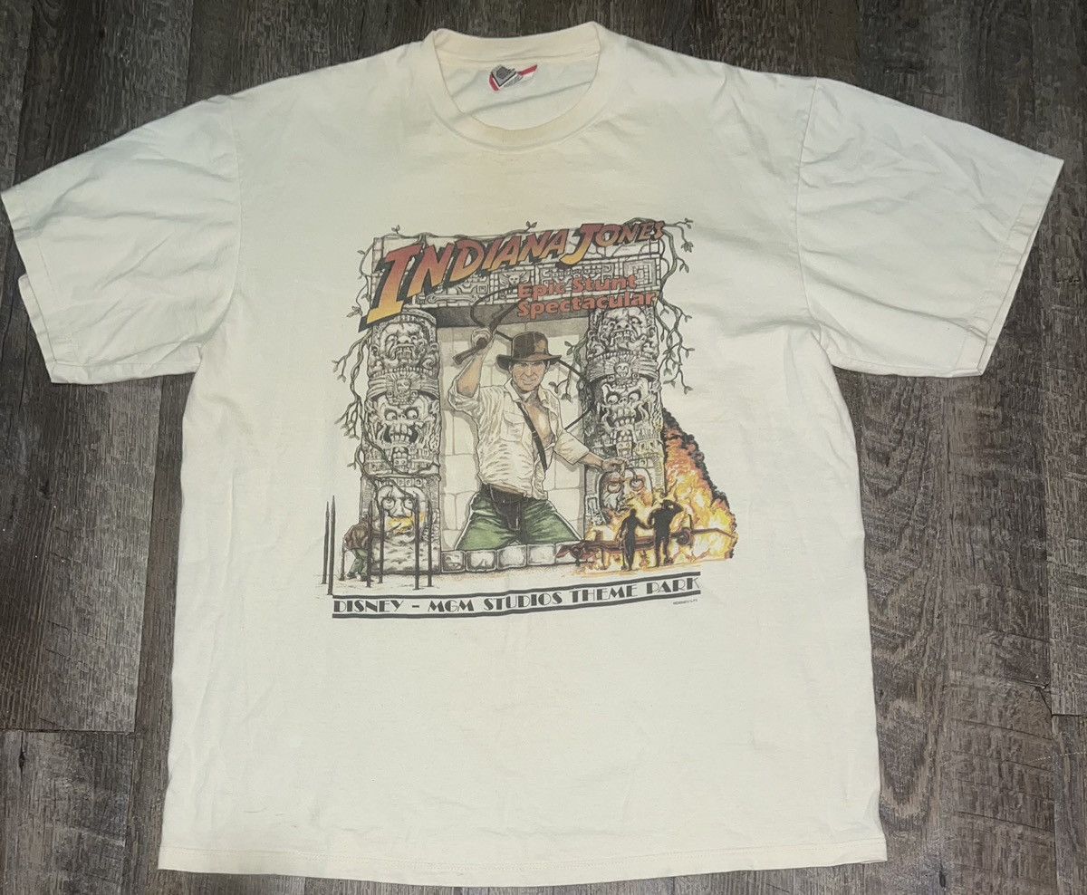 Disney Vintage Disney Indiana Jones Spectacular Shirt size Large XL Size US XL / EU 56 / 4 - 1 Thumbnail