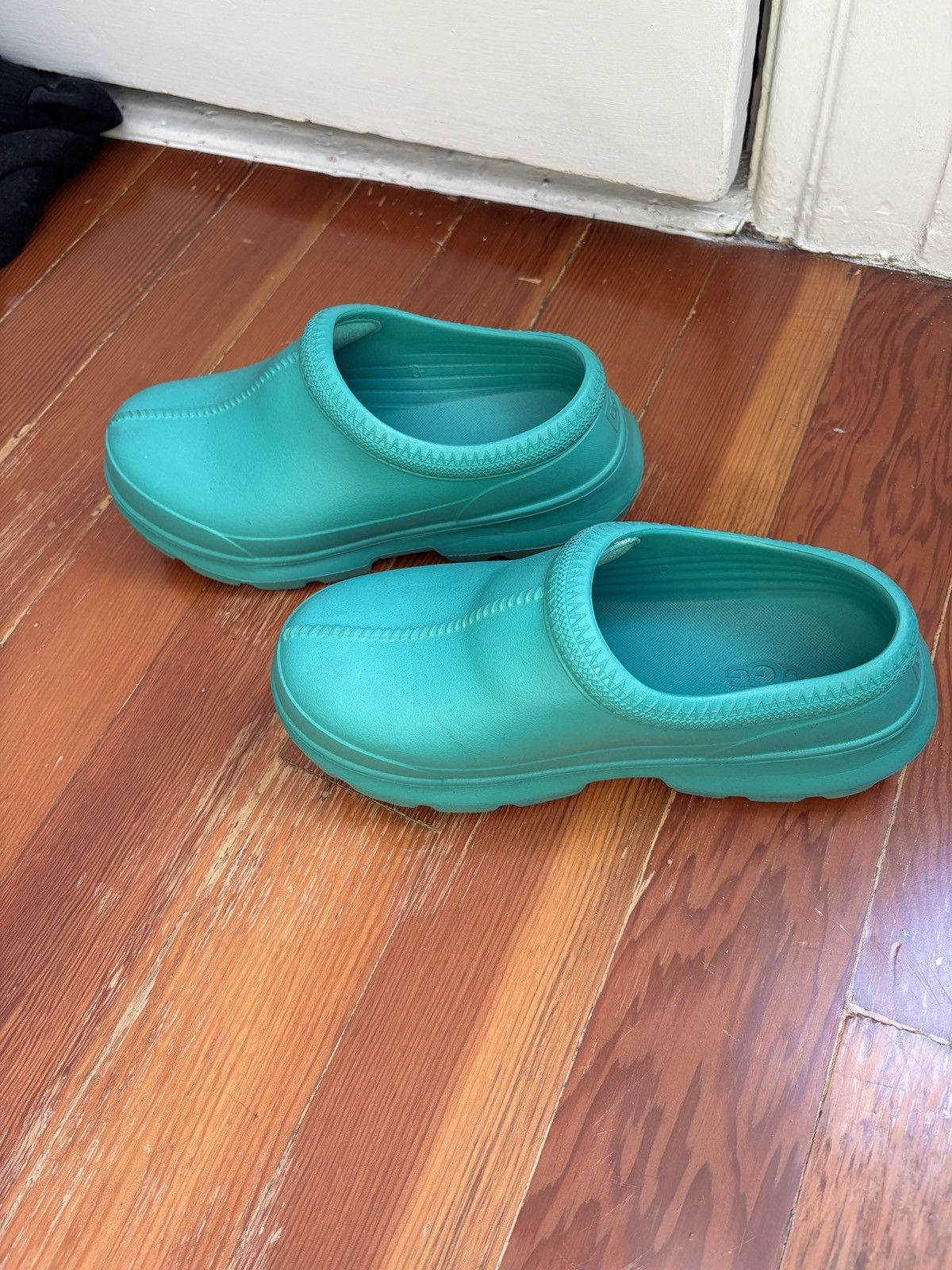 Ugg UGG Tasman X Slipper 'Emerald Green' size 8 clogs Size US 8 / IT 38 - 5 Thumbnail