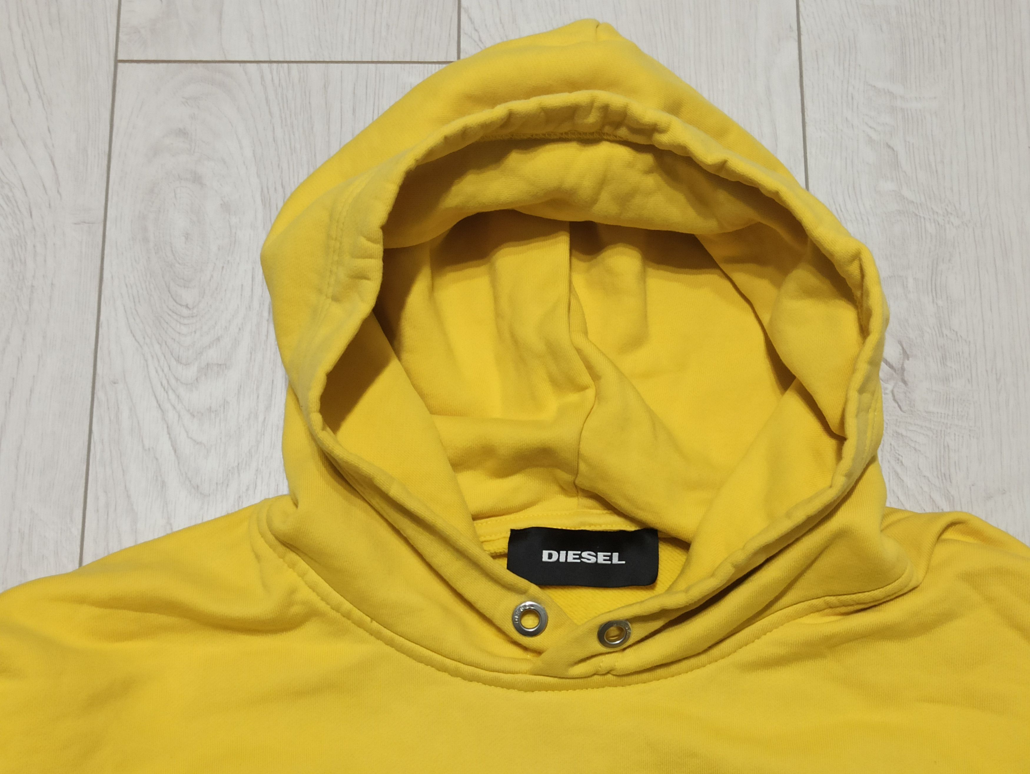 Diesel Diesel Men Yellow Hoodie Size US M / EU 48-50 / 2 - 3 Thumbnail