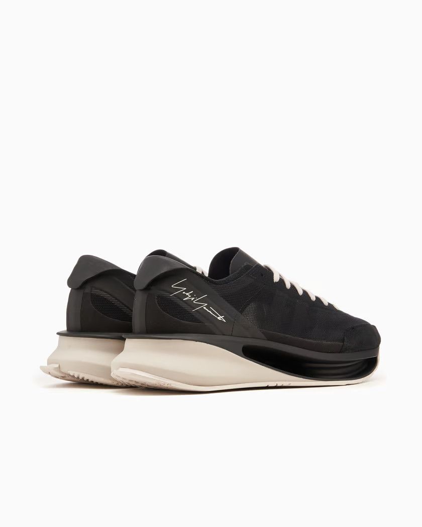 Y-3 × Yohji Yamamoto o1s22i1n0125 S-Gendo Run Low-Top Sneakers in Black Size US 8 / EU 41 - 6 Thumbnail
