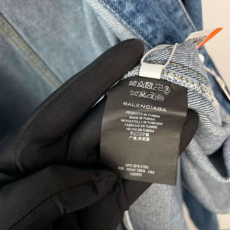 Balenciaga Balenciaga Denim Bathrobe Coat Size XS / US 0-2 / IT 36-38 - 9 Thumbnail