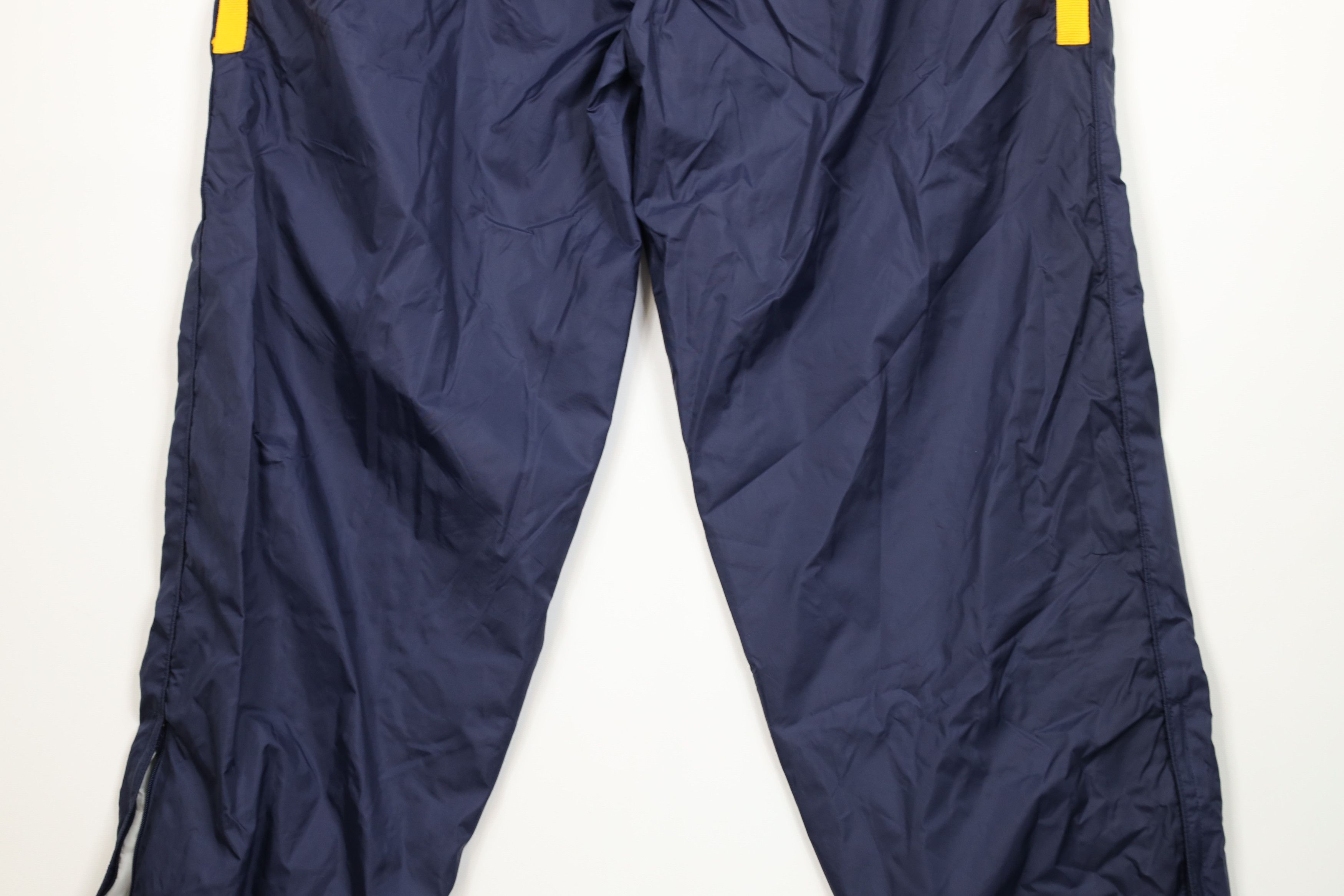 Vintage Vintage 90s University of Michigan Lined Windbreaker Pants Size US 38 / EU 54 - 13 Thumbnail