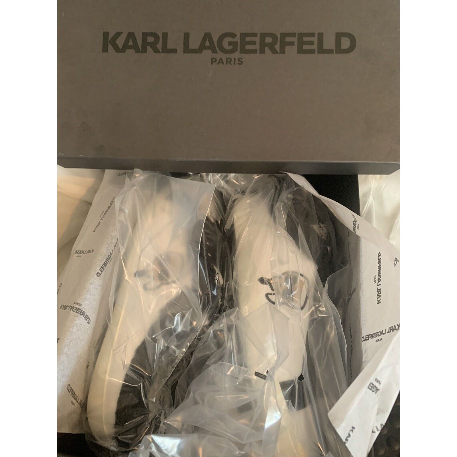Karl Lagerfeld KARL LAGERFELD Lace-Up Leather m-Backless Sneakers Mule $275 Size US 10.5 / IT 40.5 - 7 Thumbnail