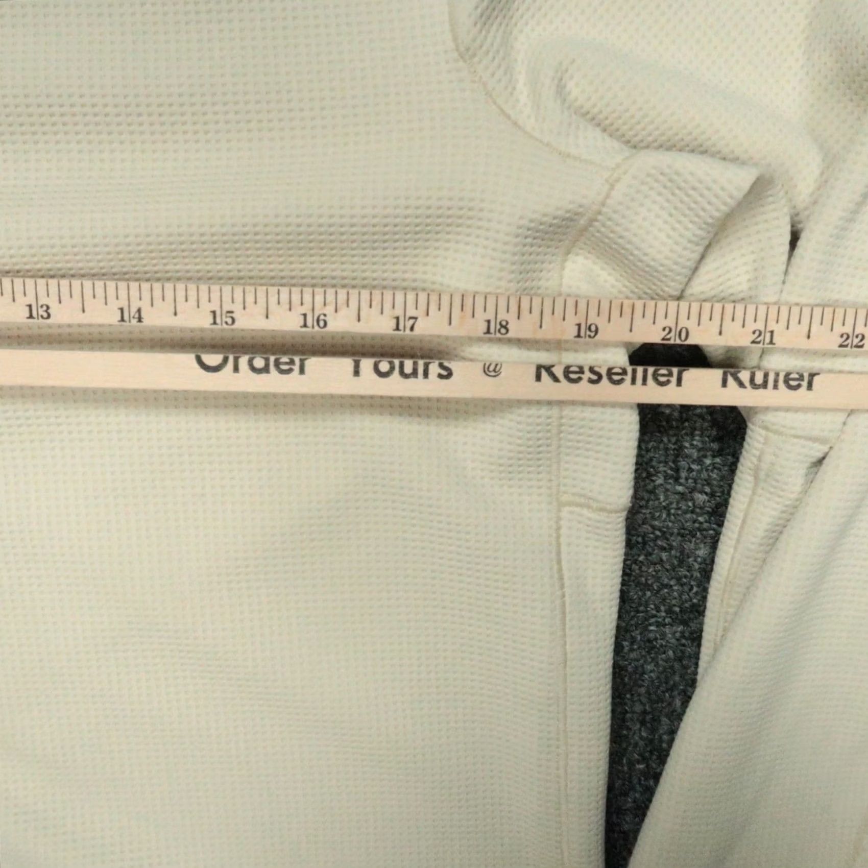 Lululemon Lululemon Hoodie Men Medium Natural Ivory Shift Stitch Snap Pullover Long Sleeve Size US M / EU 48-50 / 2 - 6 Thumbnail