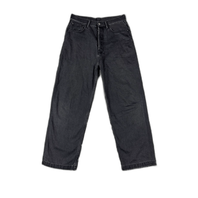 Stone Island Gray Denim Pants with Washed Texture Size US 30 / EU 46 - 1 Thumbnail