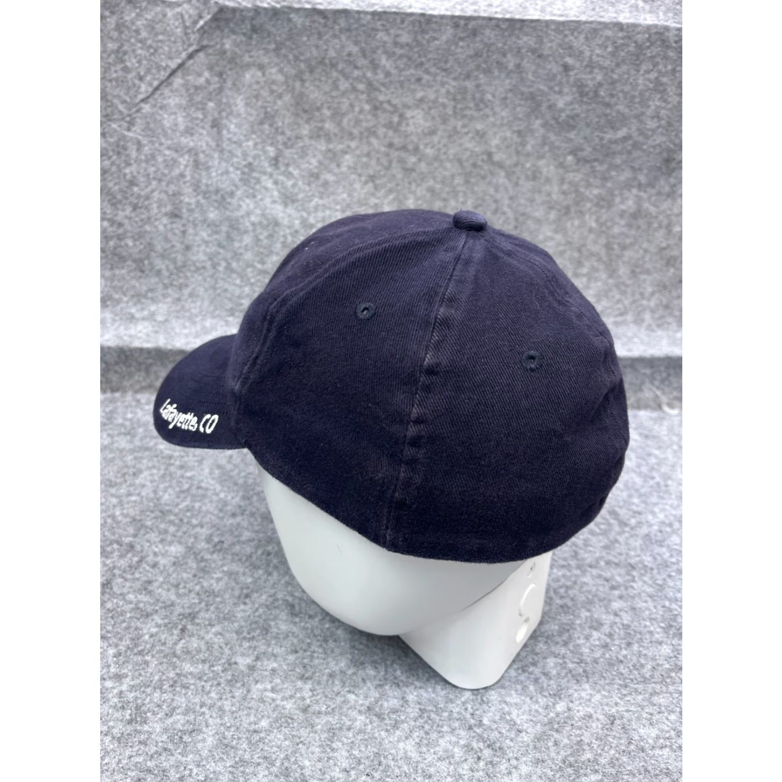 Vintage 95a Bistro & Sushi Hat Cap Fitted Adult Medium Blue Cotton Blend Workwear Size ONE SIZE - 5 Thumbnail