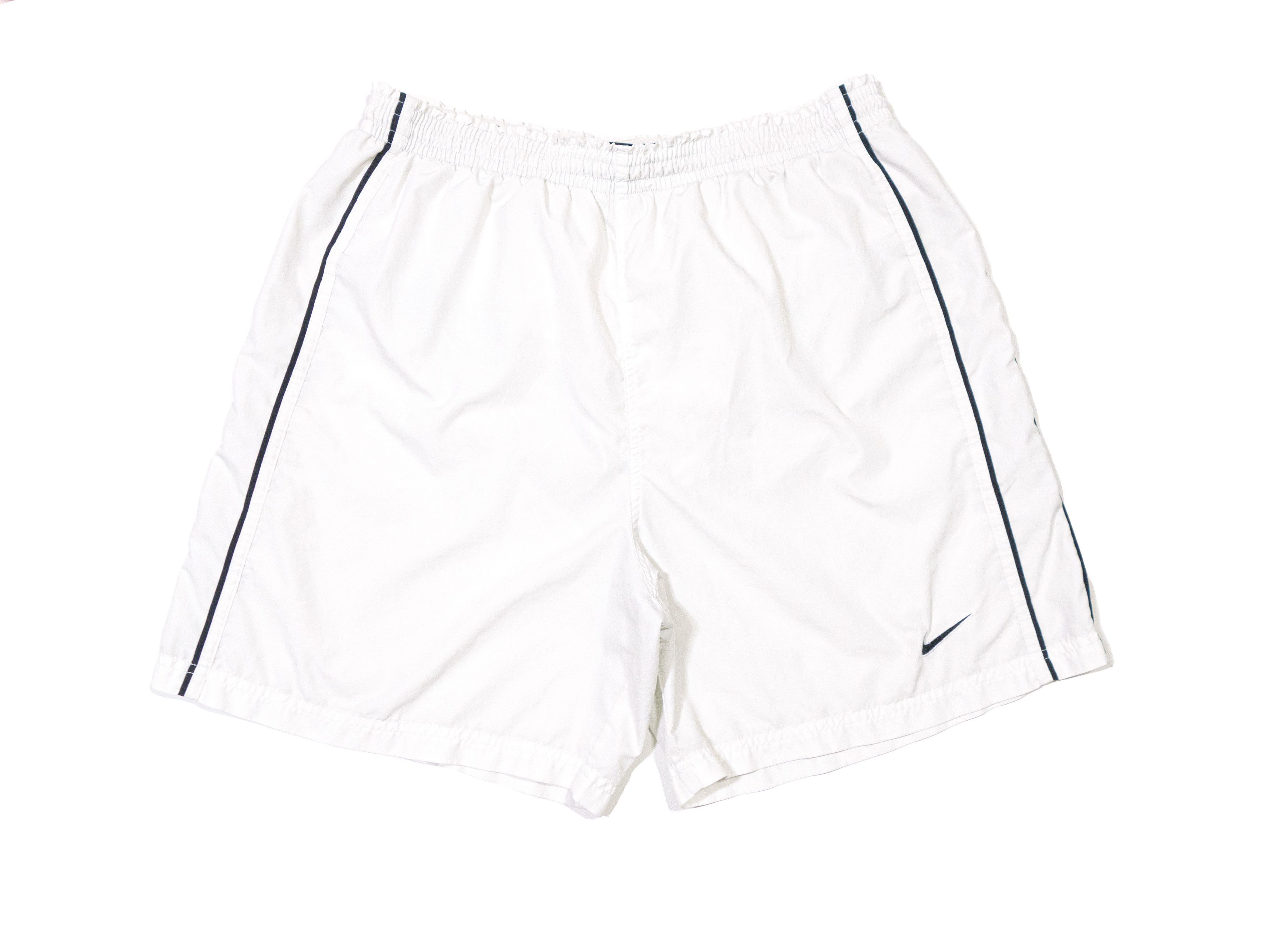 Nike 90S Team Swoosh Logo Sport Shorts Size US 34 / EU 50 - 1 Thumbnail