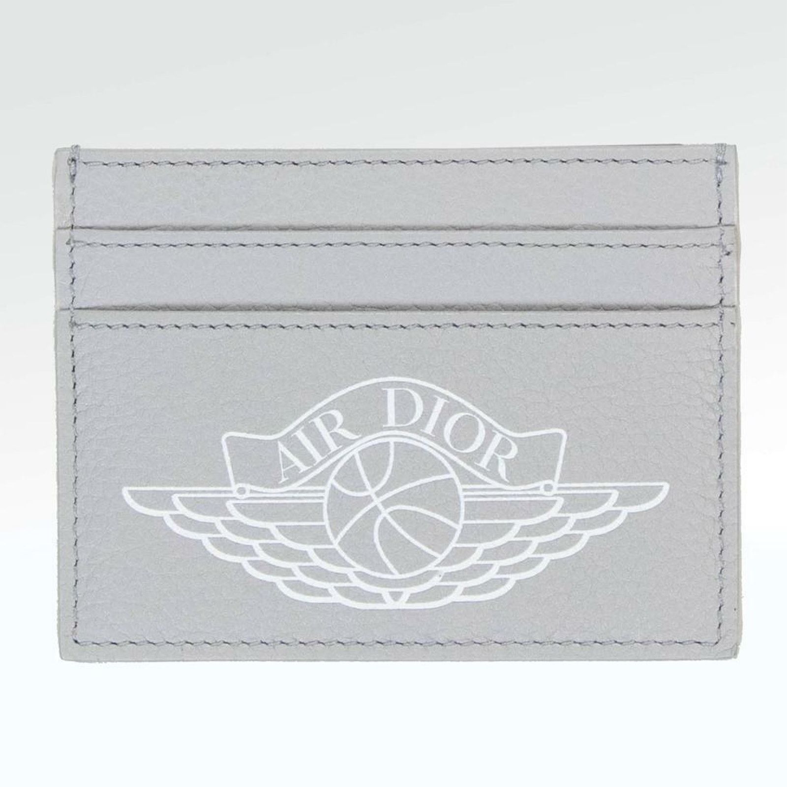 Dior Air Dior Jordaan White Logo Credit Card Holder Case Wallet Size ONE SIZE - 5 Thumbnail