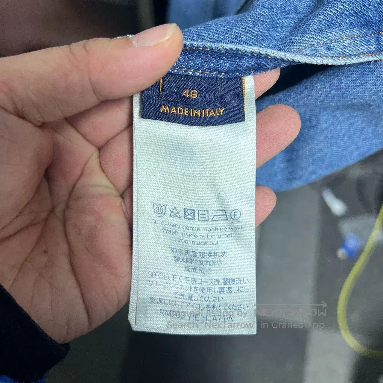 Louis Vuitton Louis Vuitton Gradient Denim Jacket. Size US S / EU 44-46 / 1 - 4 Thumbnail