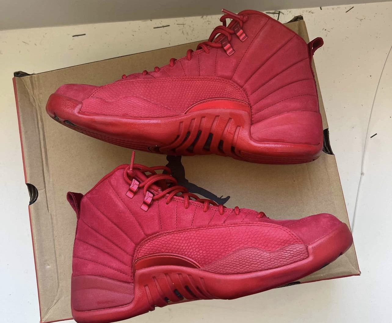 Jordan Brand × Nike Jordan 12 Gym Red (2018) Size US 10.5 / EU 43-44 - 2 Thumbnail