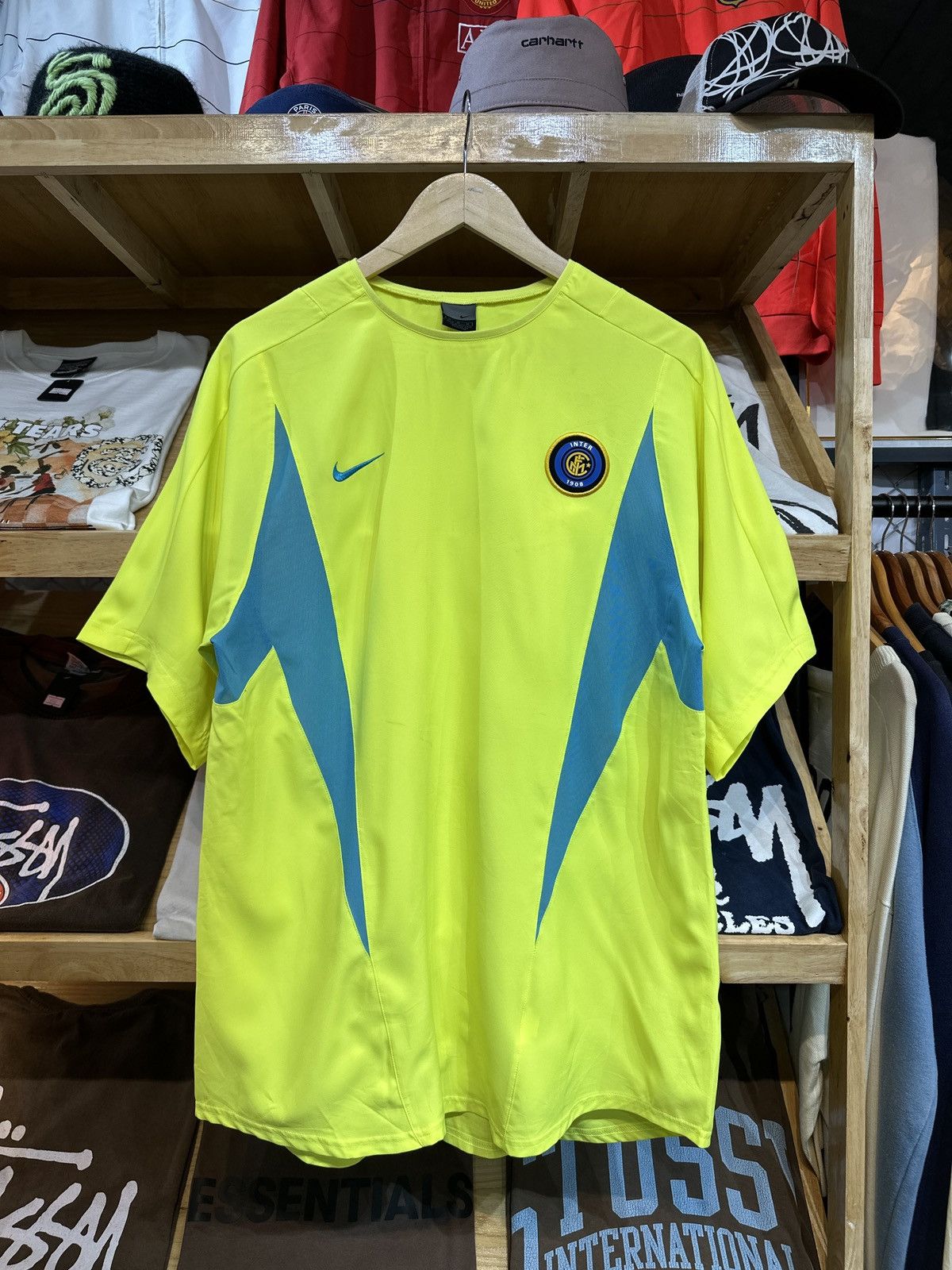 Nike Vintage Inter Milan 2002-03 Nike Training Jersey Size US M / EU 48-50 / 2 - 1 Thumbnail