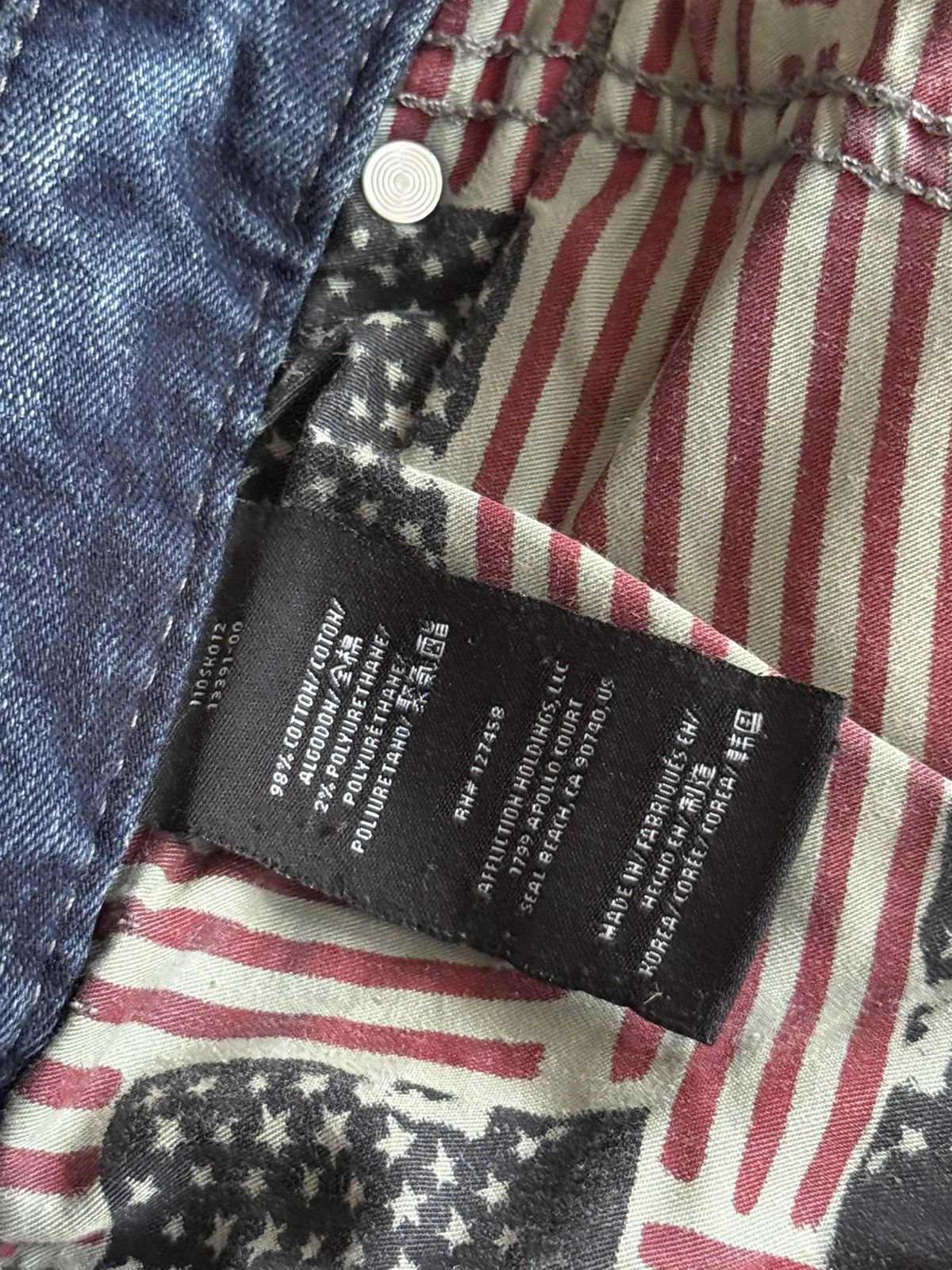 Affliction Affliction Gage Washed Korean Denim jeans vintage Size US 34 / EU 50 - 11 Thumbnail