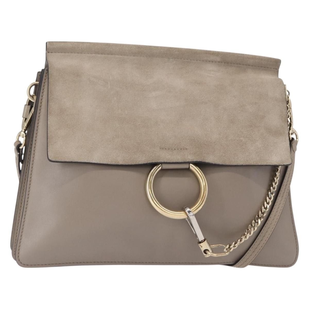 Chloe Chloe Faye Leather and Suede Size ONE SIZE - 1 Thumbnail