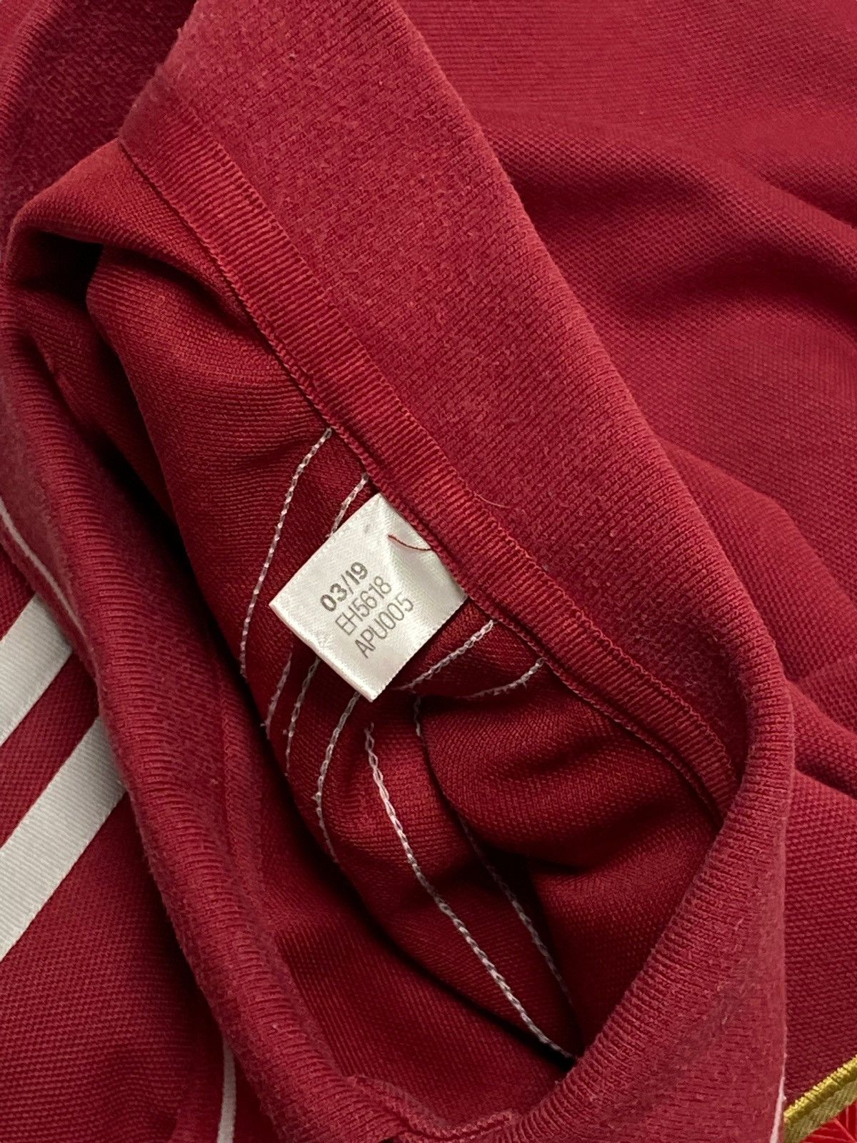 Adidas Vintage ADIDAS ARSENAL Red Polo Shirt Soccer Jersey Y2K Size US M / EU 48-50 / 2 - 5 Thumbnail