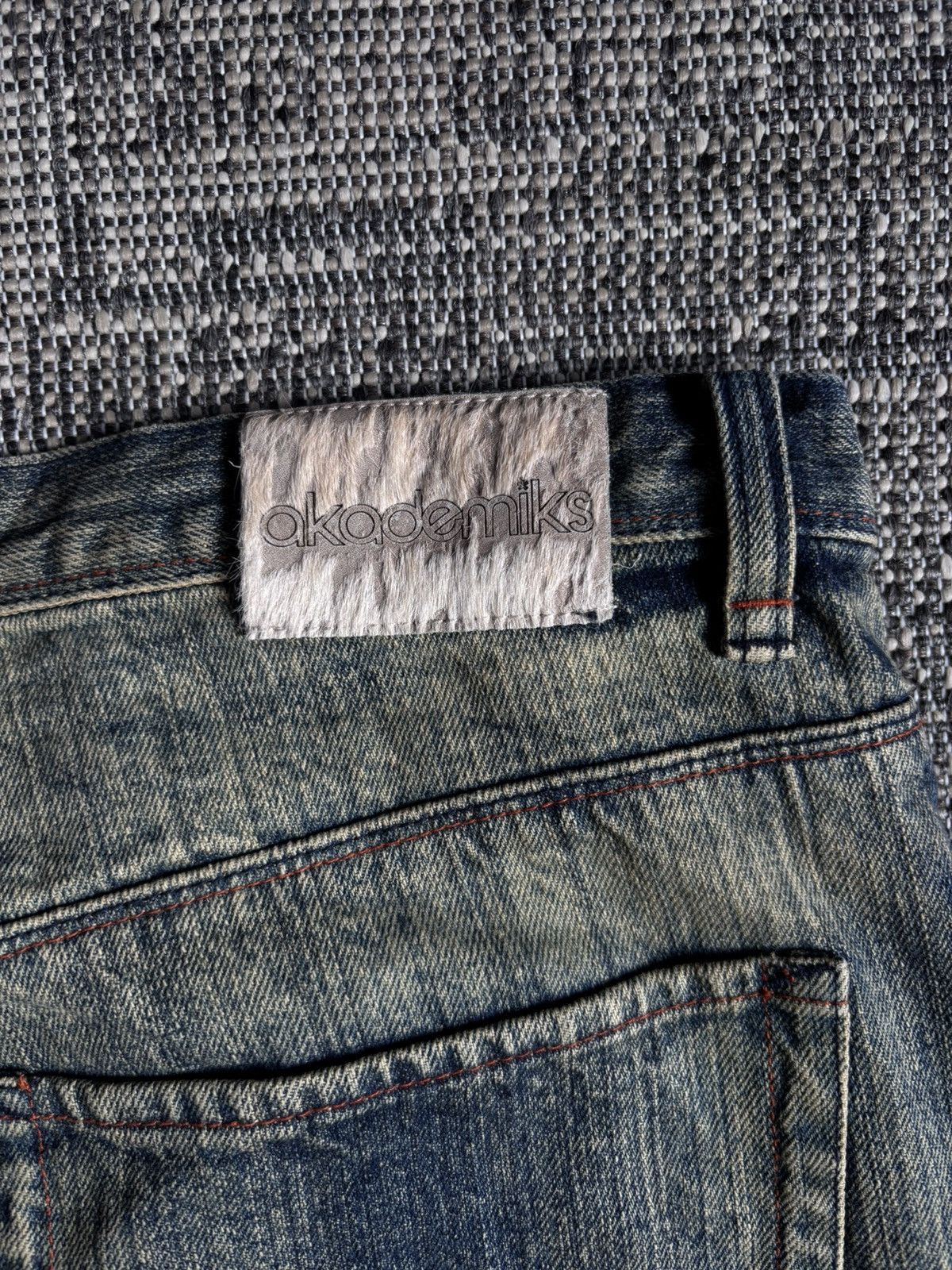 Akademiks Vintage Akademiks Reconstructed Patchwork Denim Y2K Fit Size US 38 / EU 54 - 3 Thumbnail