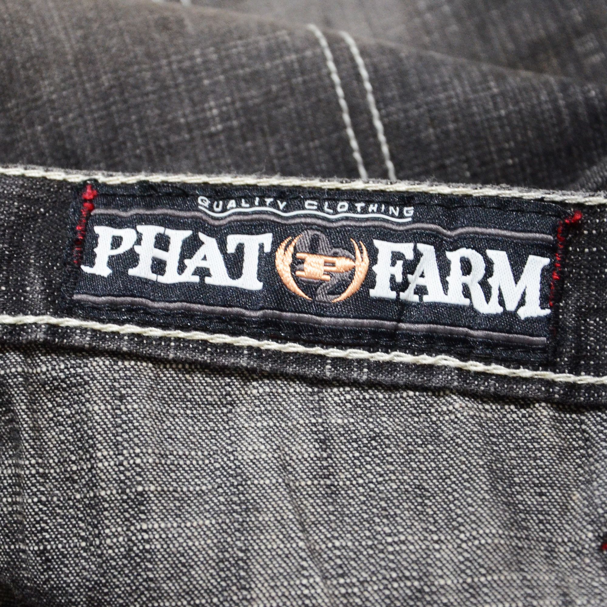 Phat Farm Phat Farm Jeans 34 x 33 Loose Fit Lumberjack 90s Hiphop Size US 34 / EU 50 - 3 Thumbnail