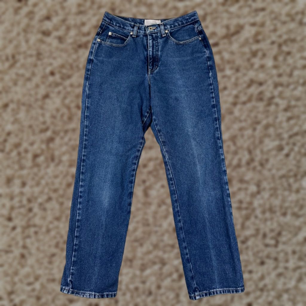 Denime Reflect Reflect Women’s Denim Jeans Pants Straight Leg Medium Wash Blue Cotton Size 8 Size 30" / US 8 / IT 44 - 1 Thumbnail