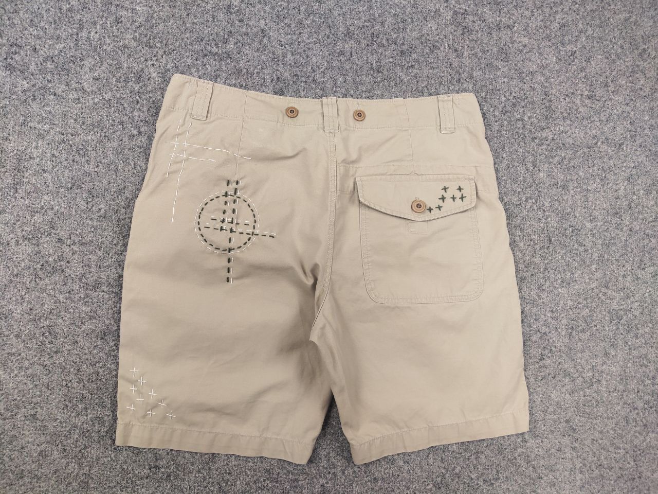 Japanese Brand Vintage Military Japan Kapital l.g.b. bermuda cargo Shorts Size US 31 - 6 Thumbnail