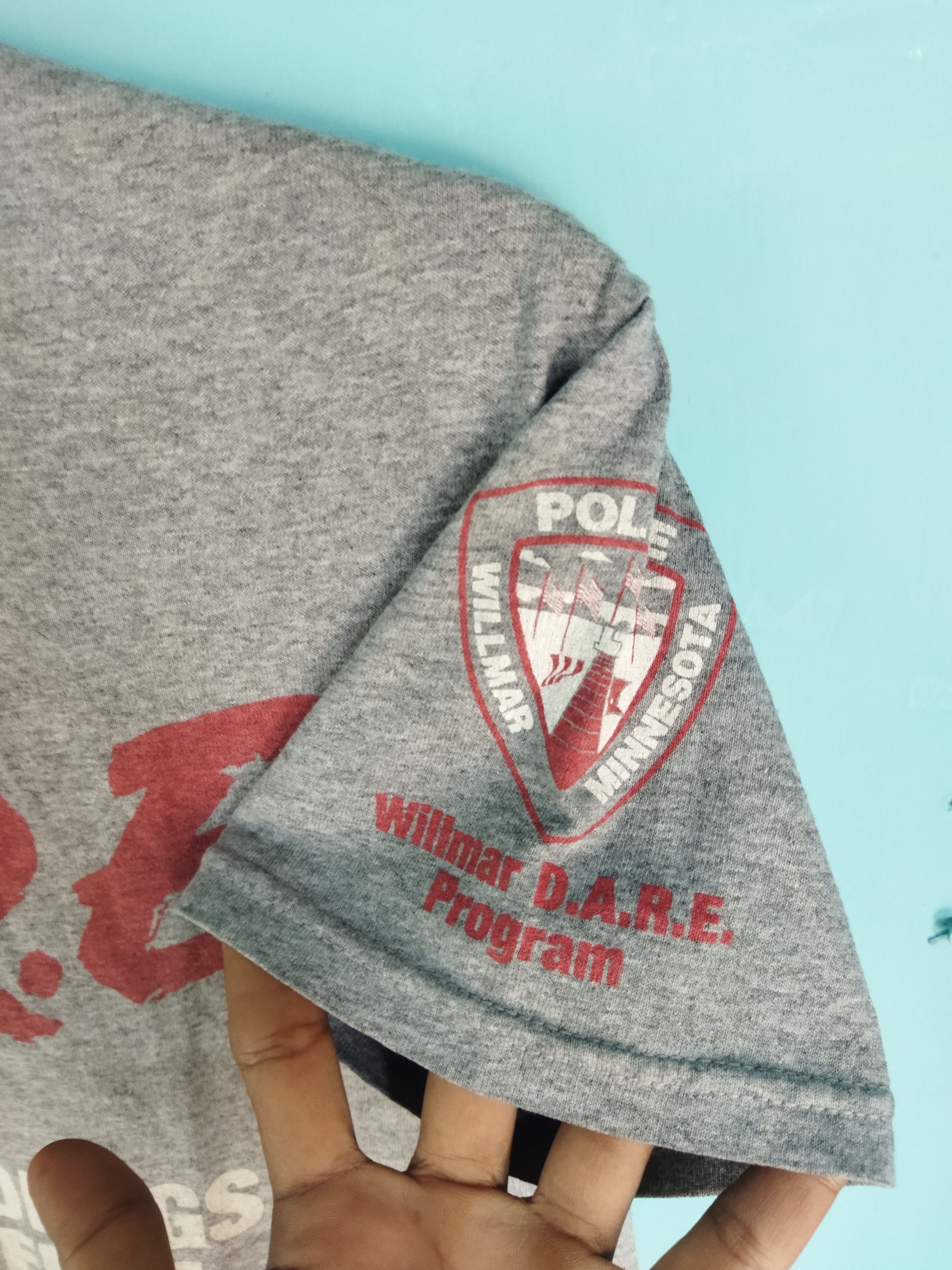 D.A.R.E Vintage D.A.R.E willmar police department tshirt Size US S / EU 44-46 / 1 - 3 Thumbnail