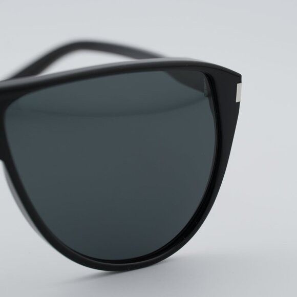 Saint Laurent Paris Saint Laurent SL731 GASPAR 002 Sunglasses Black Aviator Size ONE SIZE - 5 Thumbnail