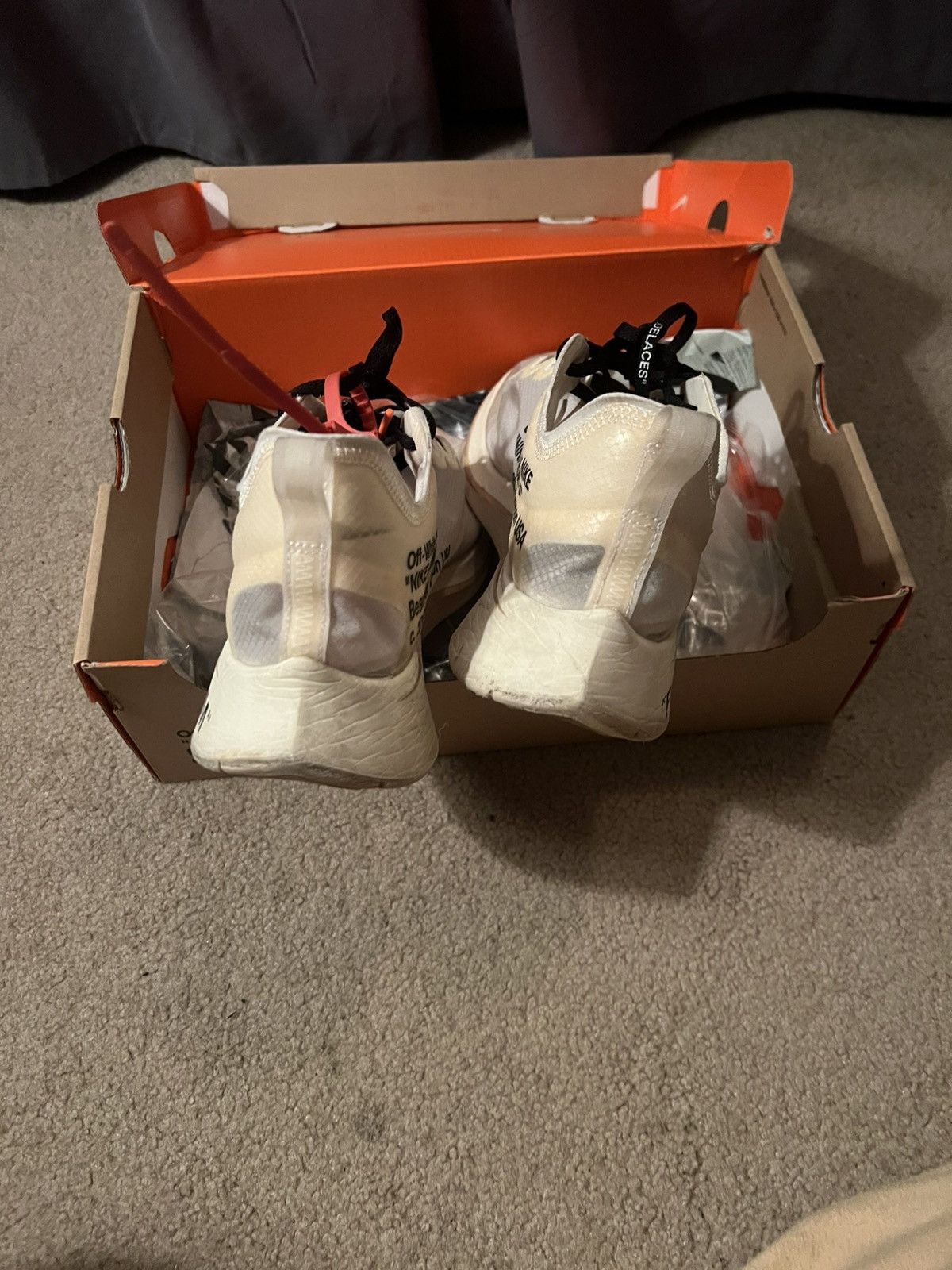 Nike × Off-White The 10: Nike Zoom Fly Size US 12 / EU 45 - 4 Thumbnail
