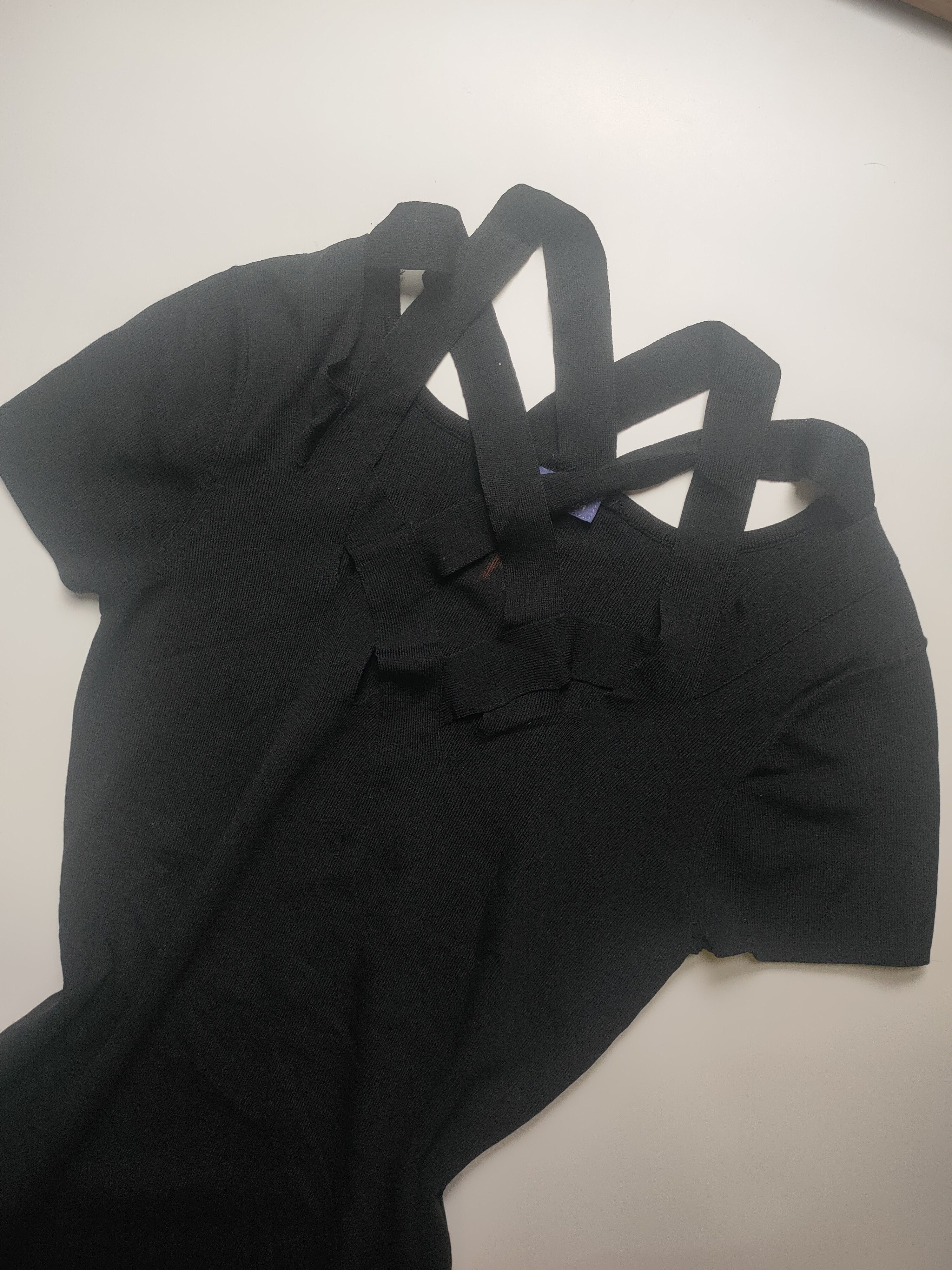 Vivienne Tam Vivienne Tam Y2K Black Cutout Dress Size XS / US 0-2 / IT 36-38 - 2 Thumbnail