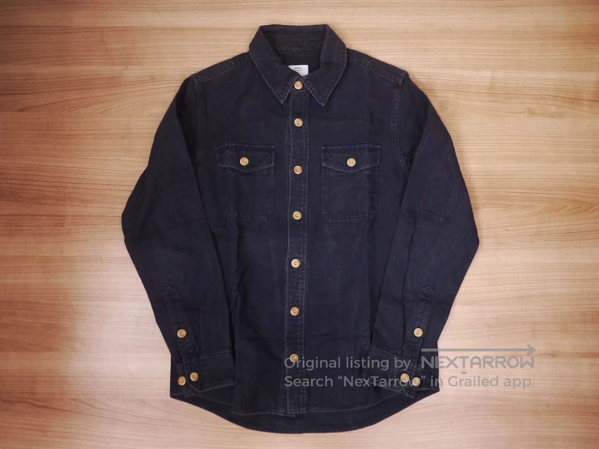 Visvim visvim black elk flannel shirt. Size US S / EU 44-46 / 1 - 1 Thumbnail