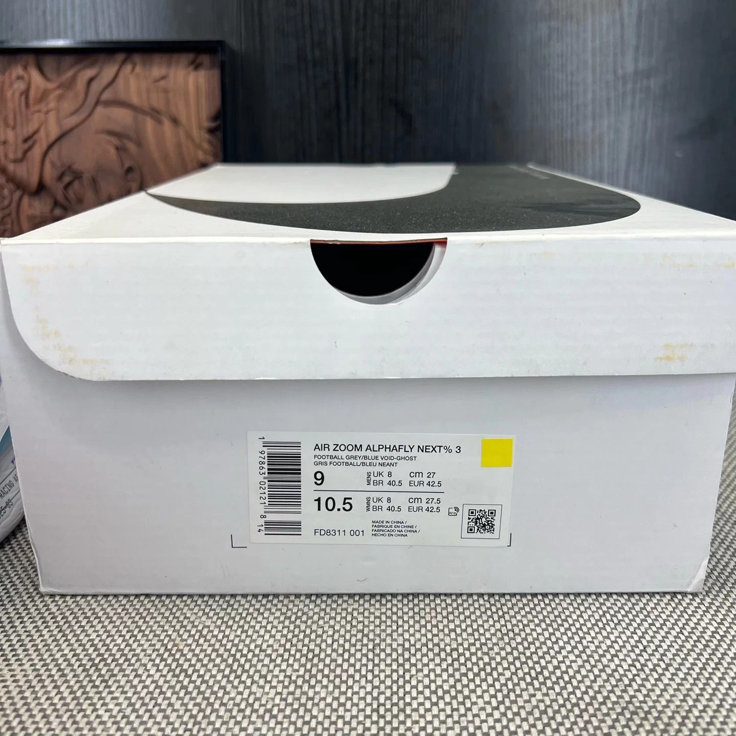 Nike Nike Alphafly Next% 3 Blue-Grey 42.5 Like New Size US 9.5 / EU 42-43 - 9 Thumbnail