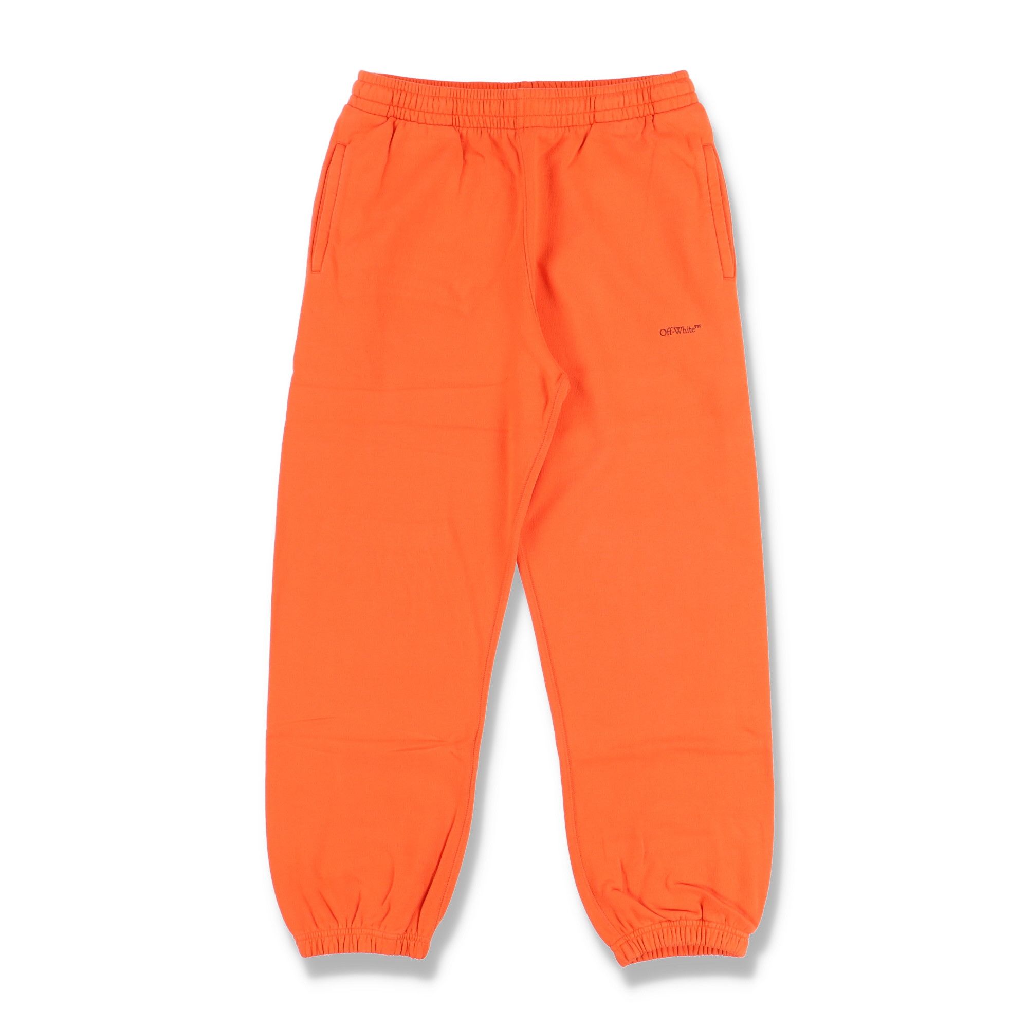 Off-White Orange Sprayed Stencil Arrows Logo Sweatpants Size US 38 / EU 54 - 5 Thumbnail
