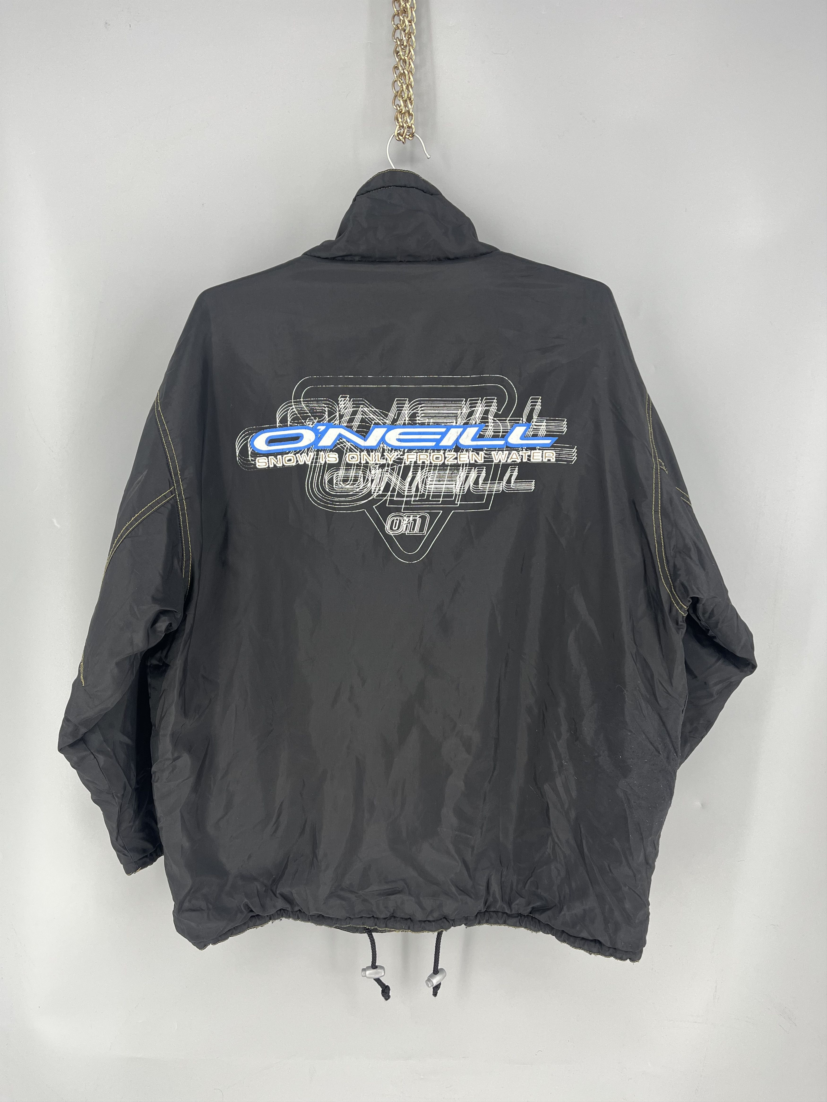O'Neill Vintage 90s O'Neill Snowboard Jacket Black Insulated Size US S / EU 44-46 / 1 - 8 Thumbnail