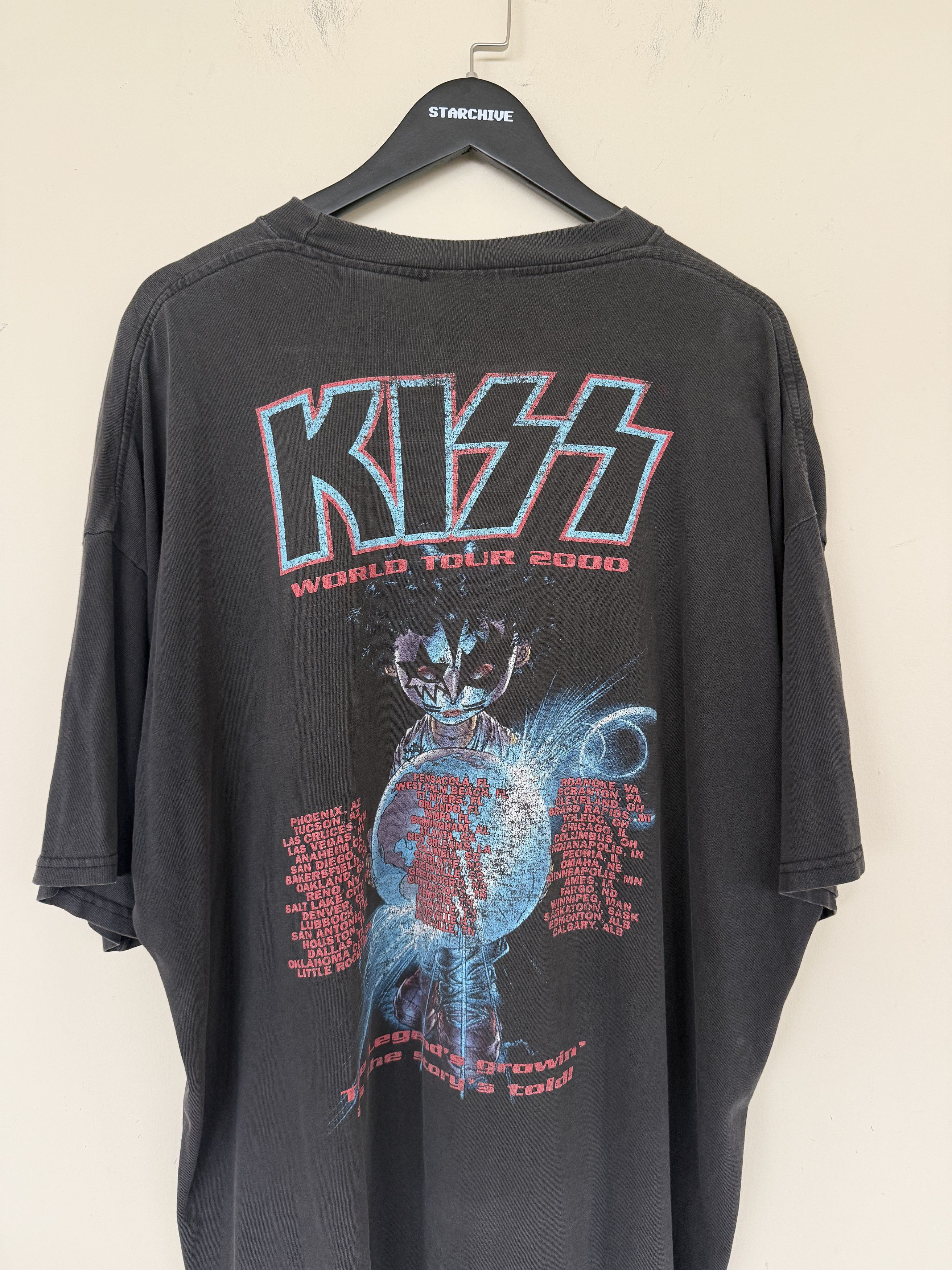 Vintage VINTAGE KISS FAREWELL TOUR T-SHIRT Size US XL / EU 56 / 4 - 4 Thumbnail