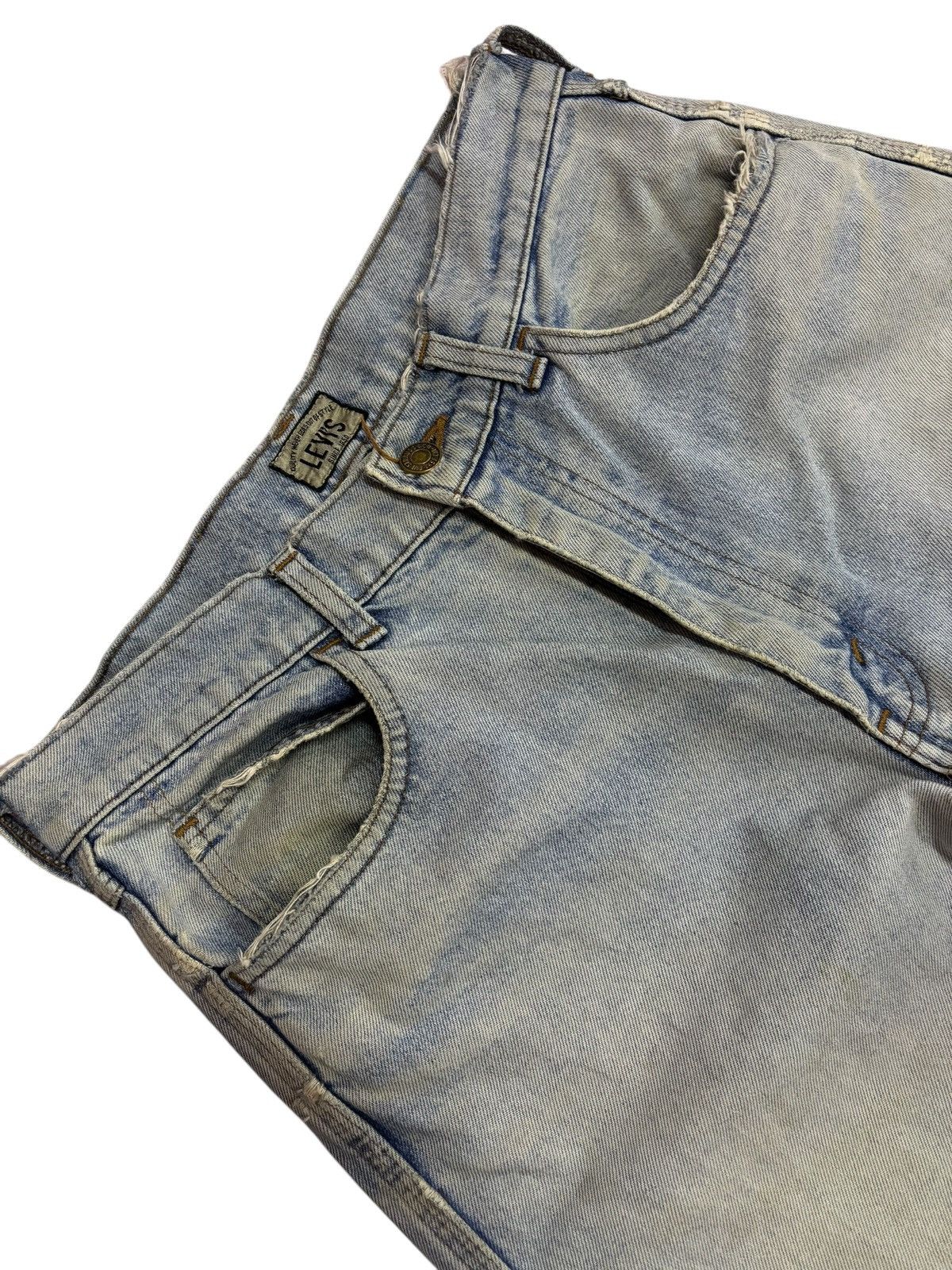Levi's × Levi's Vintage Clothing × Vintage 90s Vintage Levi’s 636 Capital E Blue Washed Jeans Size US 28 / EU 44 - 4 Thumbnail