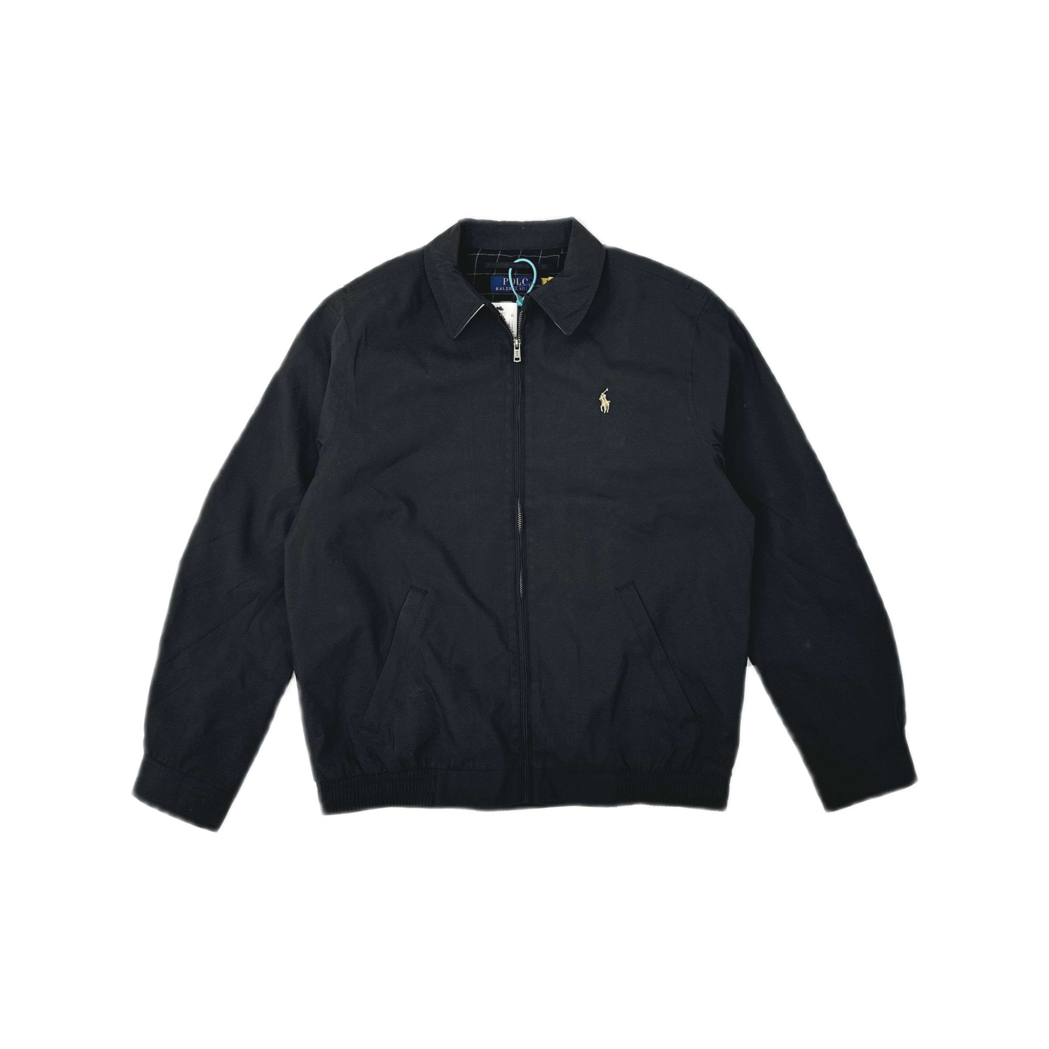 Polo Ralph Lauren Polo Ralph Lauren Solid Zip Jacket Black Size M Size US M / EU 48-50 / 2 - 1 Thumbnail