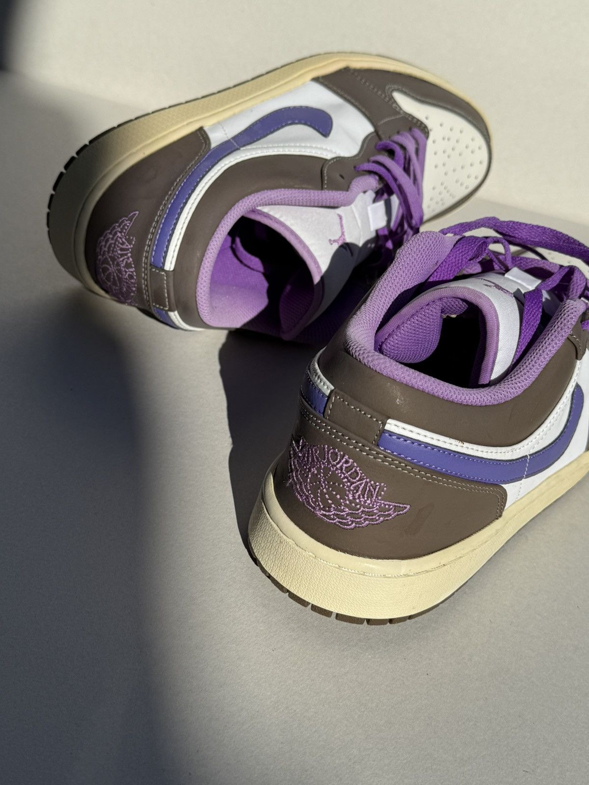 Jordan Brand (new+box) Custom Air Jordan 1 Low Men Sz 12 US (sun-dried) Size US 12 / EU 45 - 9 Thumbnail