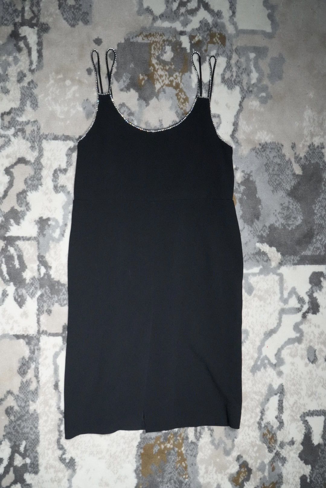 Celine Celine Evening Dress with no Straps & with Rhinestones Size S / US 4 / IT 40 - 1 Thumbnail