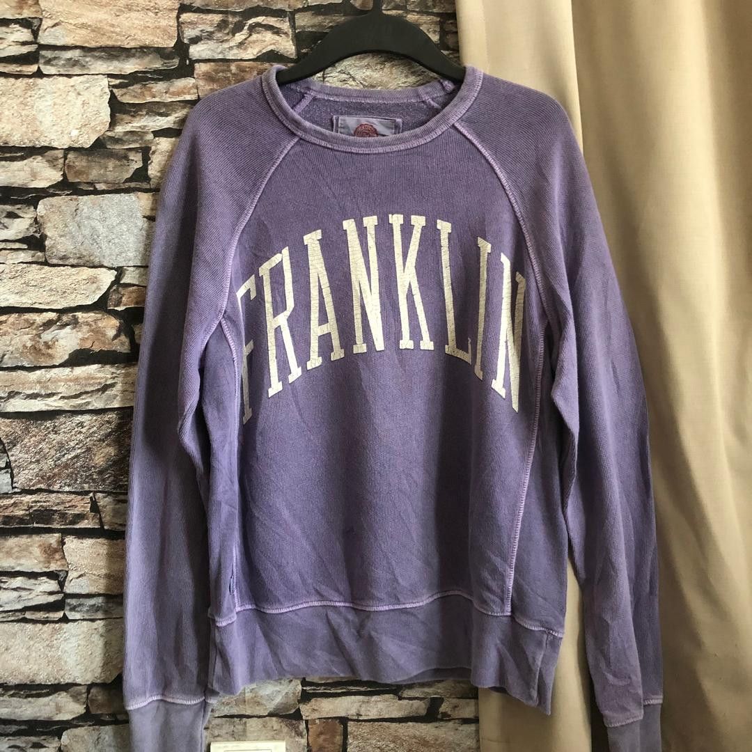 Franklin & Marshall Vintage Franklin & Marshall Varsity Crewneck Sweatshirt Size S / US 4 / IT 40 - 1 Thumbnail