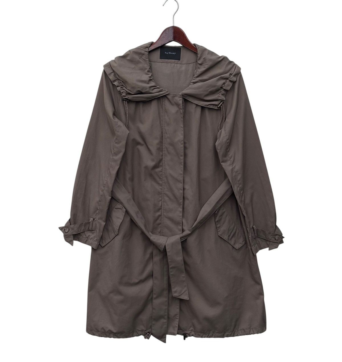 Beams Japan Ray Beams Big Collar Fashion Light Trench Coat Size M / US 6-8 / IT 42-44 - 1 Thumbnail