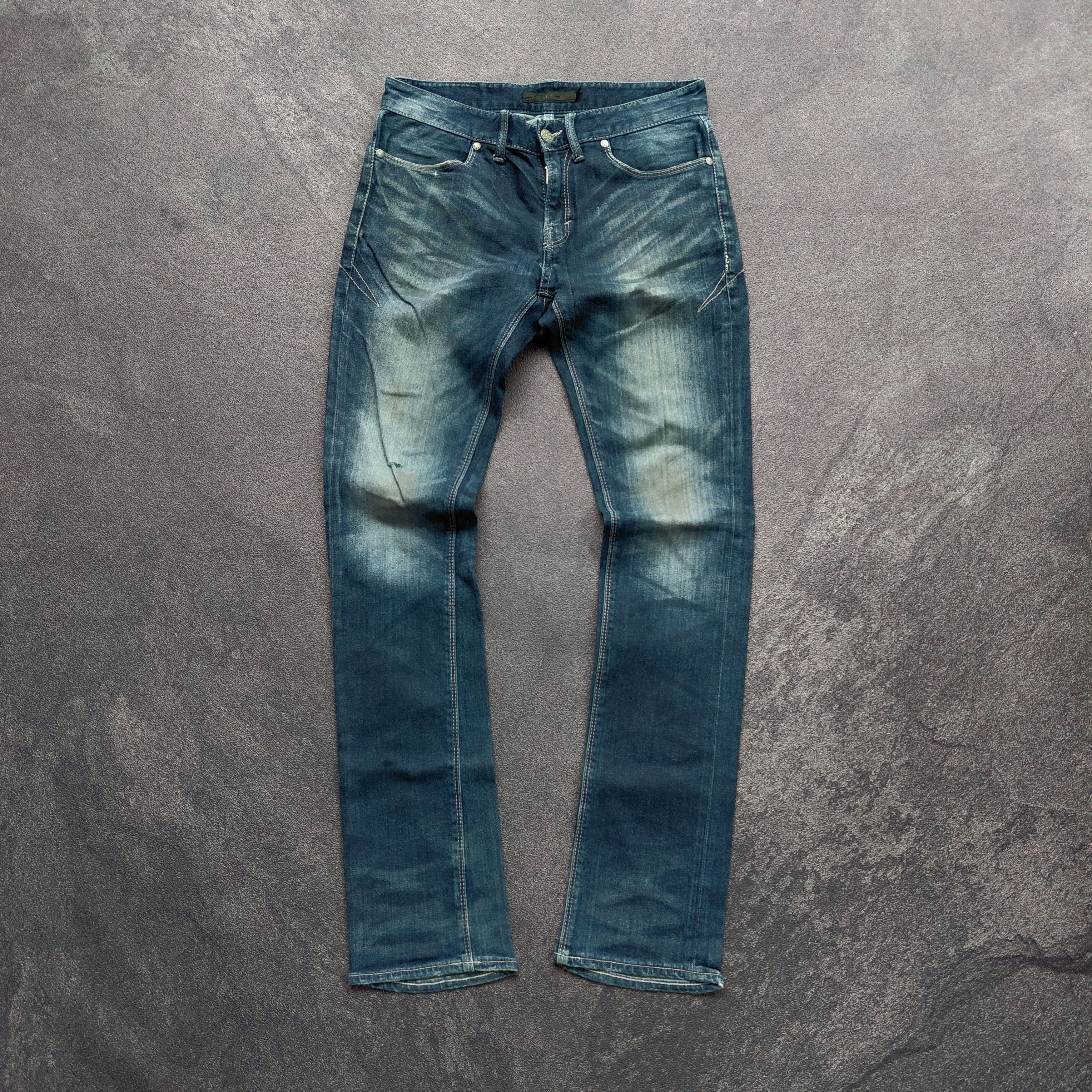 GOSTAR DE FUGA FUGA Duatressed Denin Pants Size US 30 / EU 46 - 2 Thumbnail
