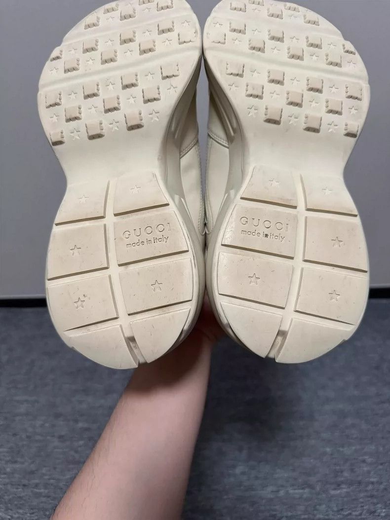 Gucci GUCCI Dad Shoes in Ivory White-2506 Size US 7 / EU 40 - 5 Thumbnail
