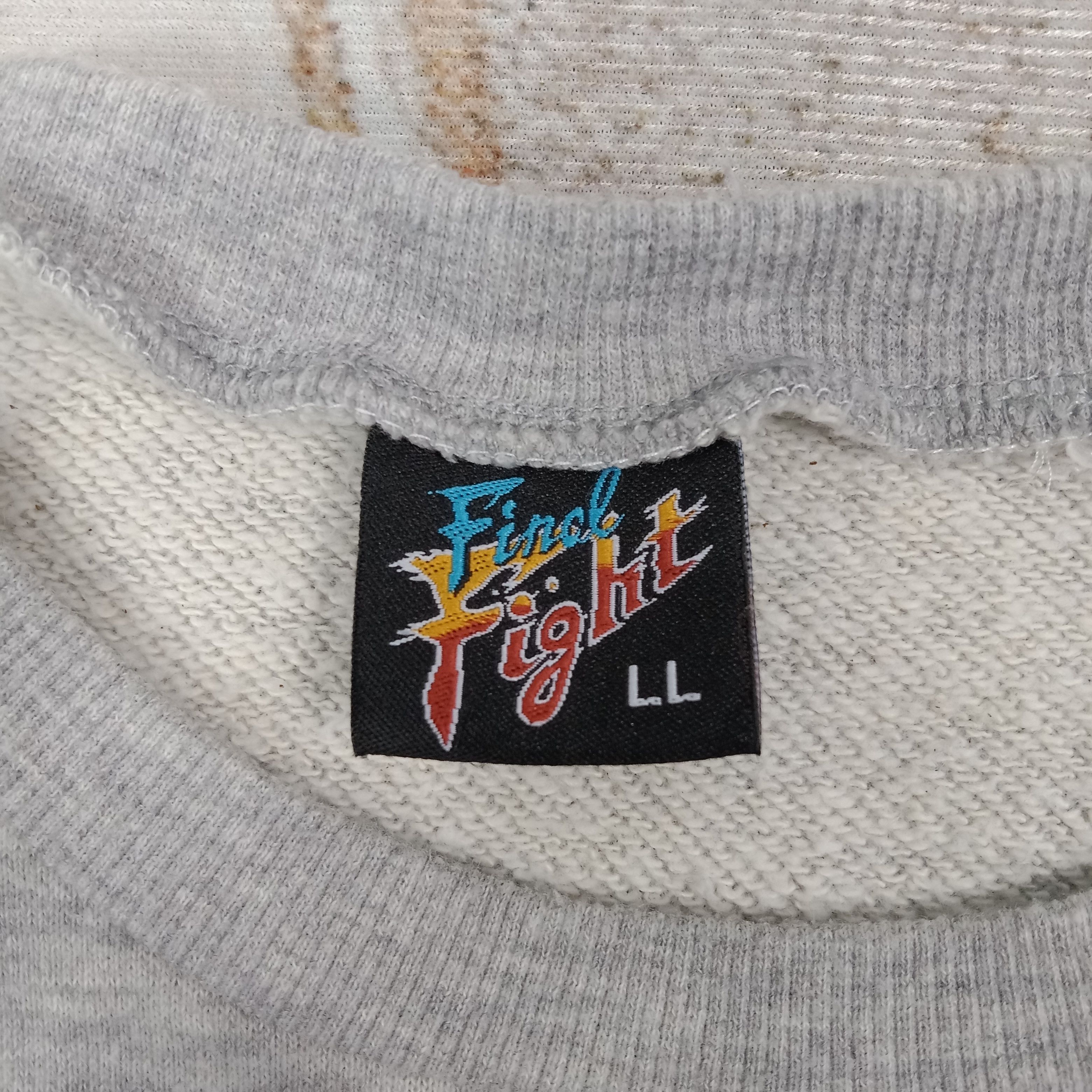 Japanese Brand Capcom Final Fight Arcade Video Game Sweatshirt C268N28 Size US M / EU 48-50 / 2 - 3 Thumbnail