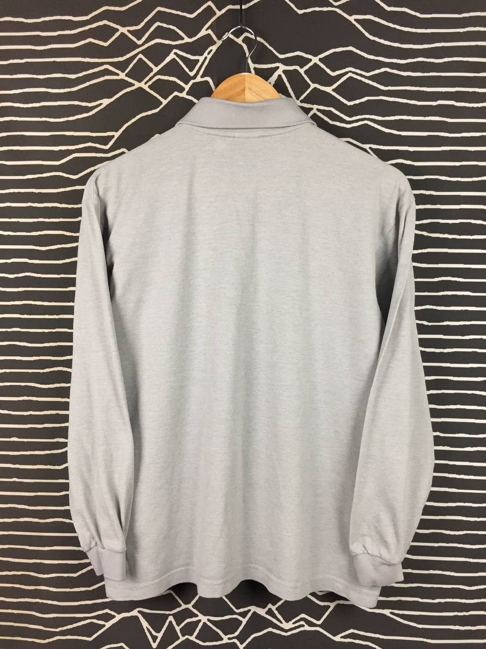Dunlop Vtg Dunlop Motorsport Embroidered Logo Long Sleeve Polo Tee Size US L / EU 52-54 / 3 - 9 Thumbnail