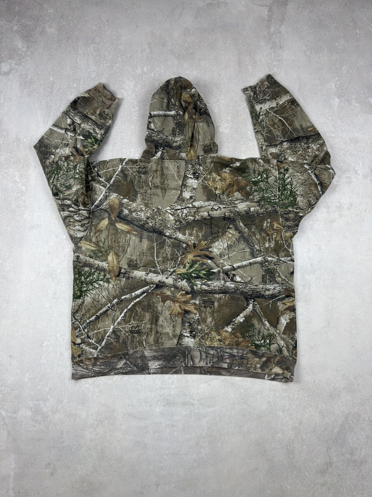 Realtree Vintage Country Wear Realtree EDGE Camo Hoodie Boxy Fit Y2K Size US XXL / EU 58 / 5 - 10 Thumbnail